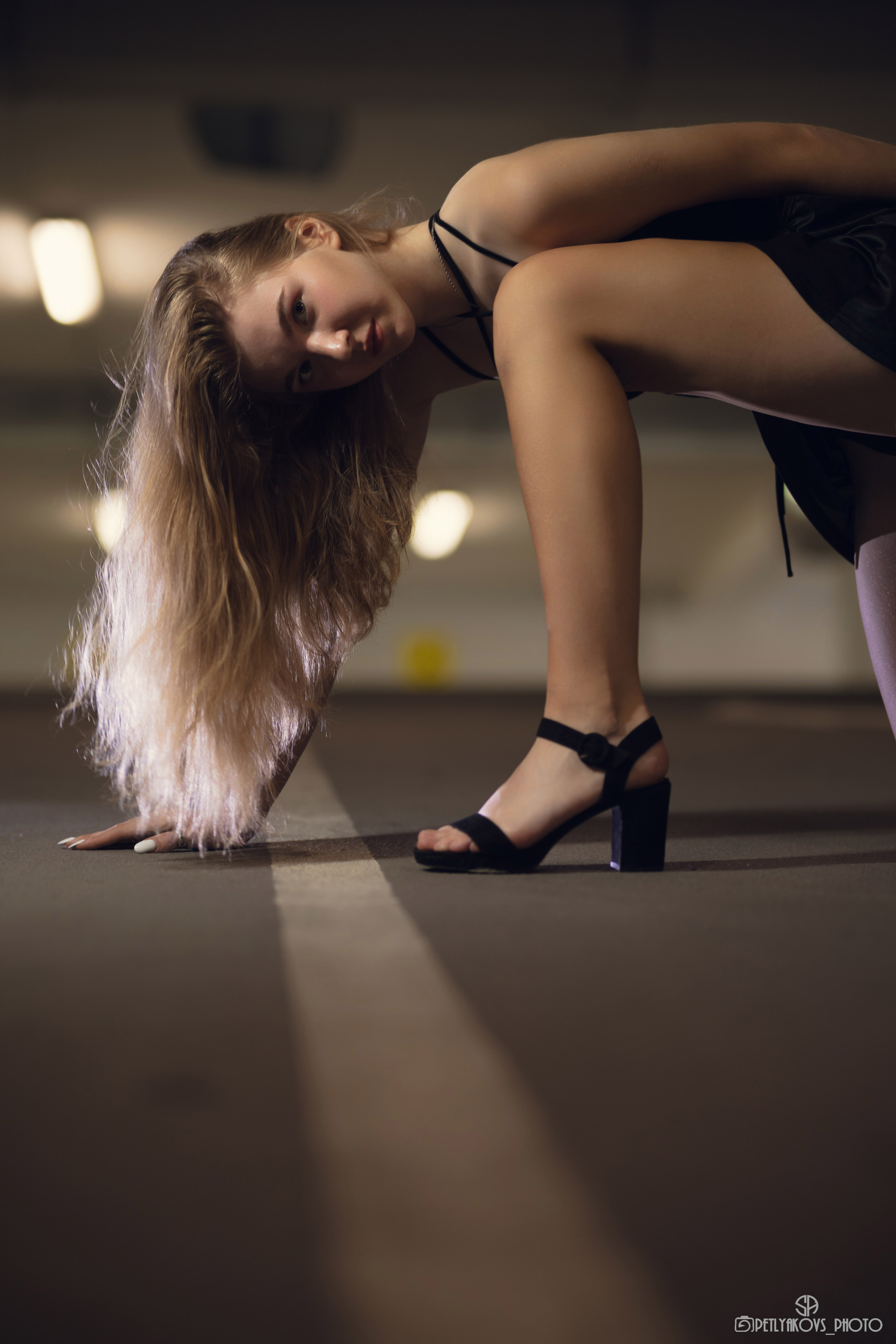 Фотосессия на парковке