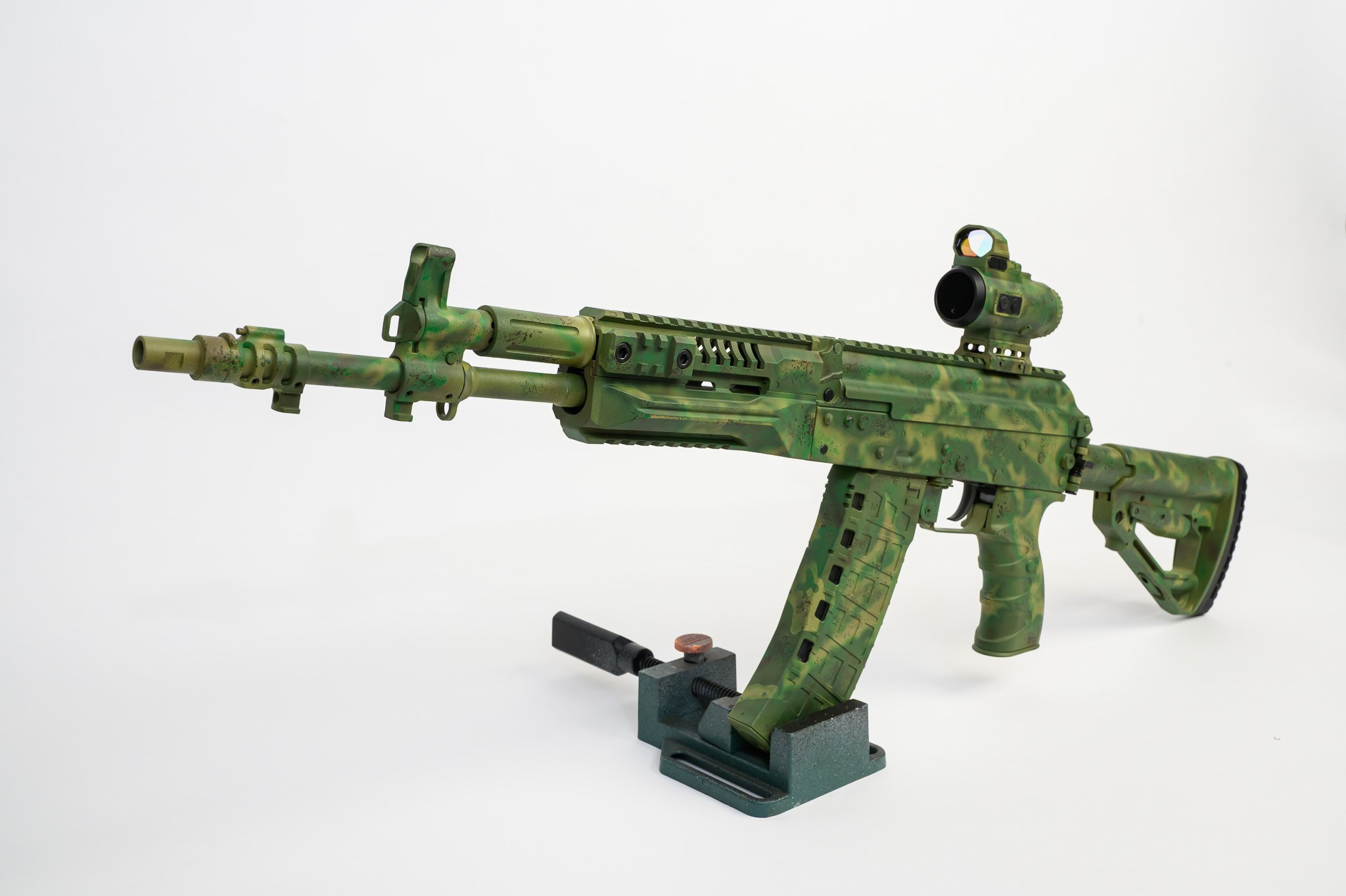 Как можно покрасить страйкбольное оружие?. Страйкбольная мастерская Бигич Воркшоп