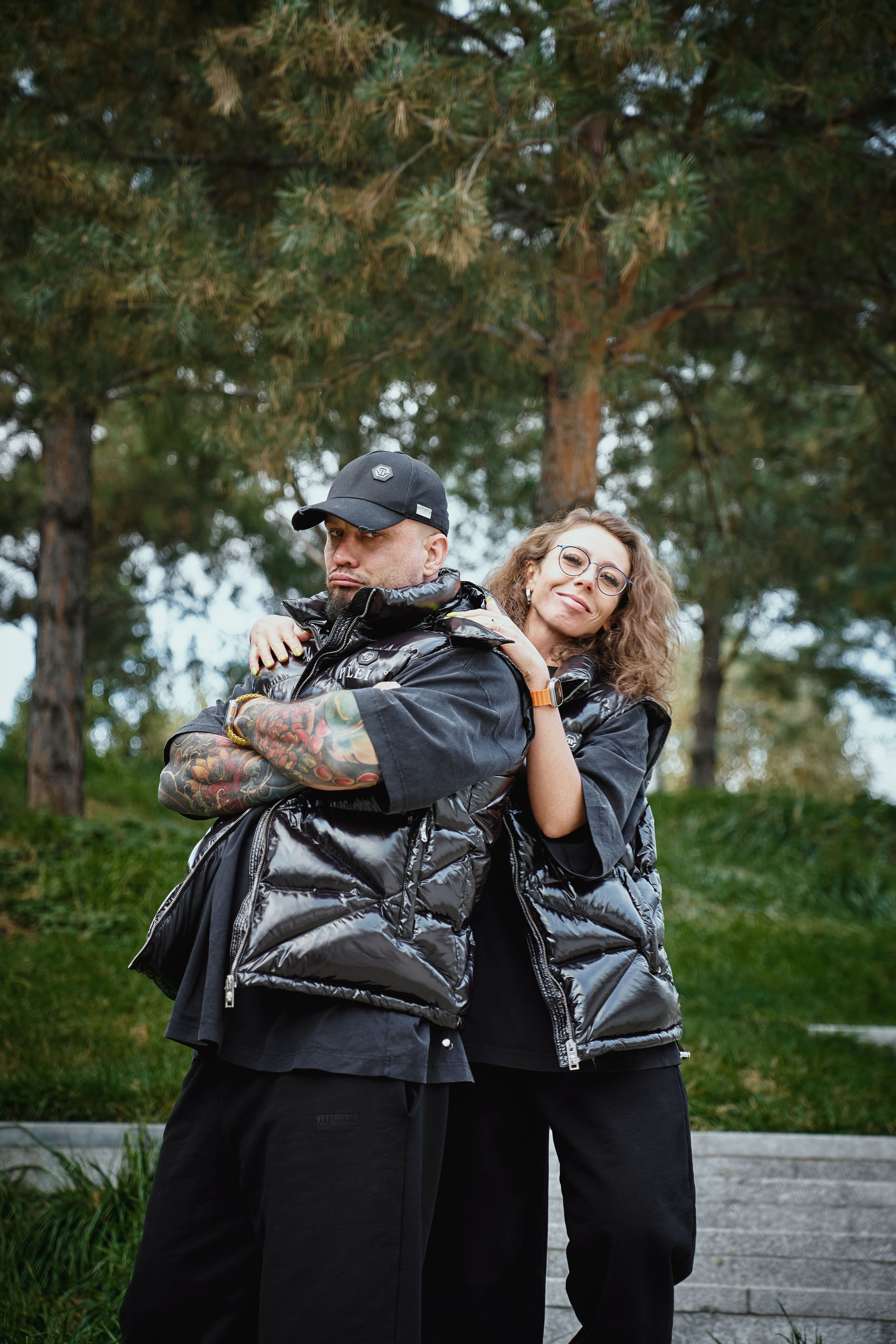 кадр с фотосессии в парке Зарядье у Красной площади