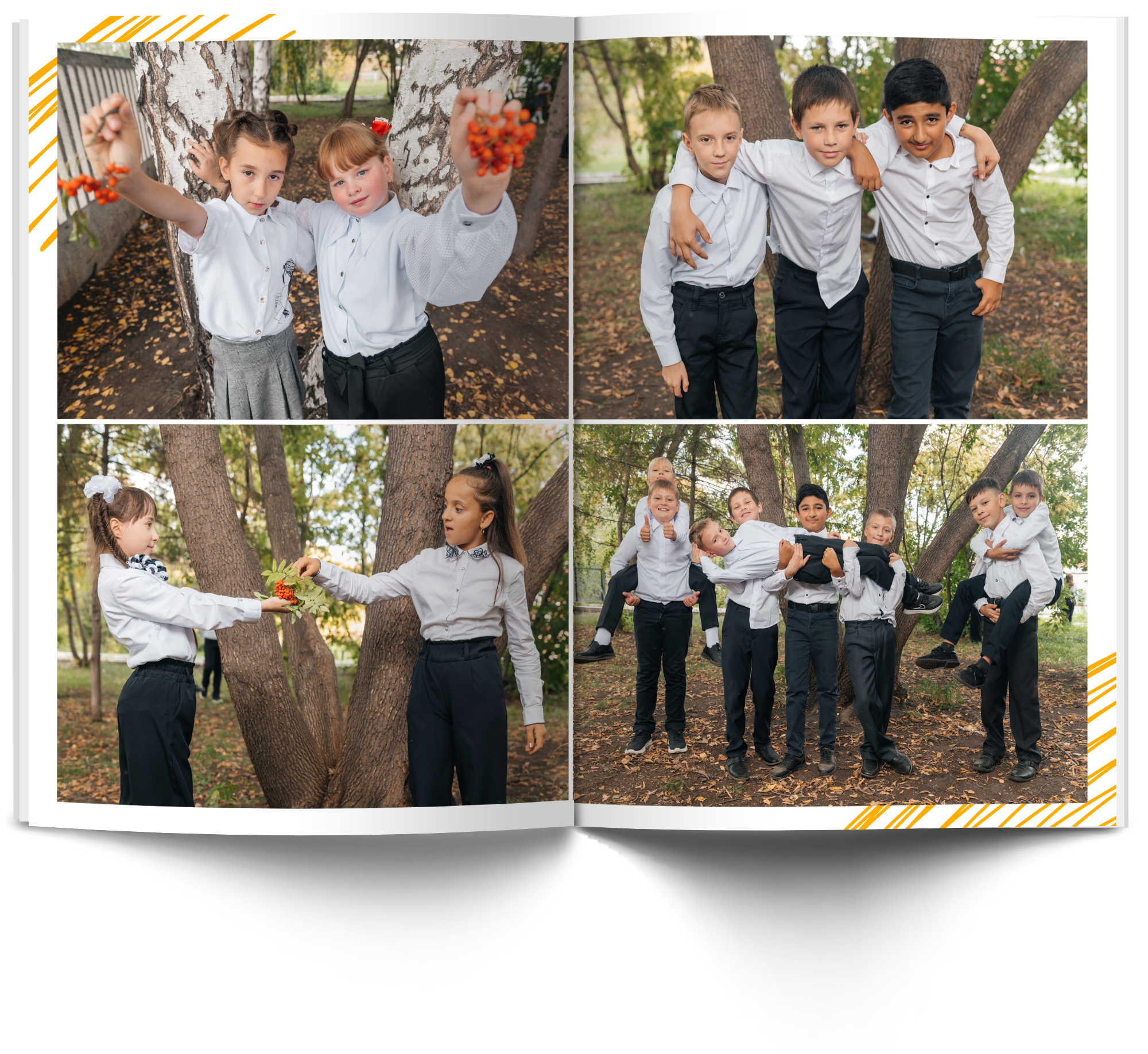 Начальные классы. Современные выпускные альбомы в Новосибирске