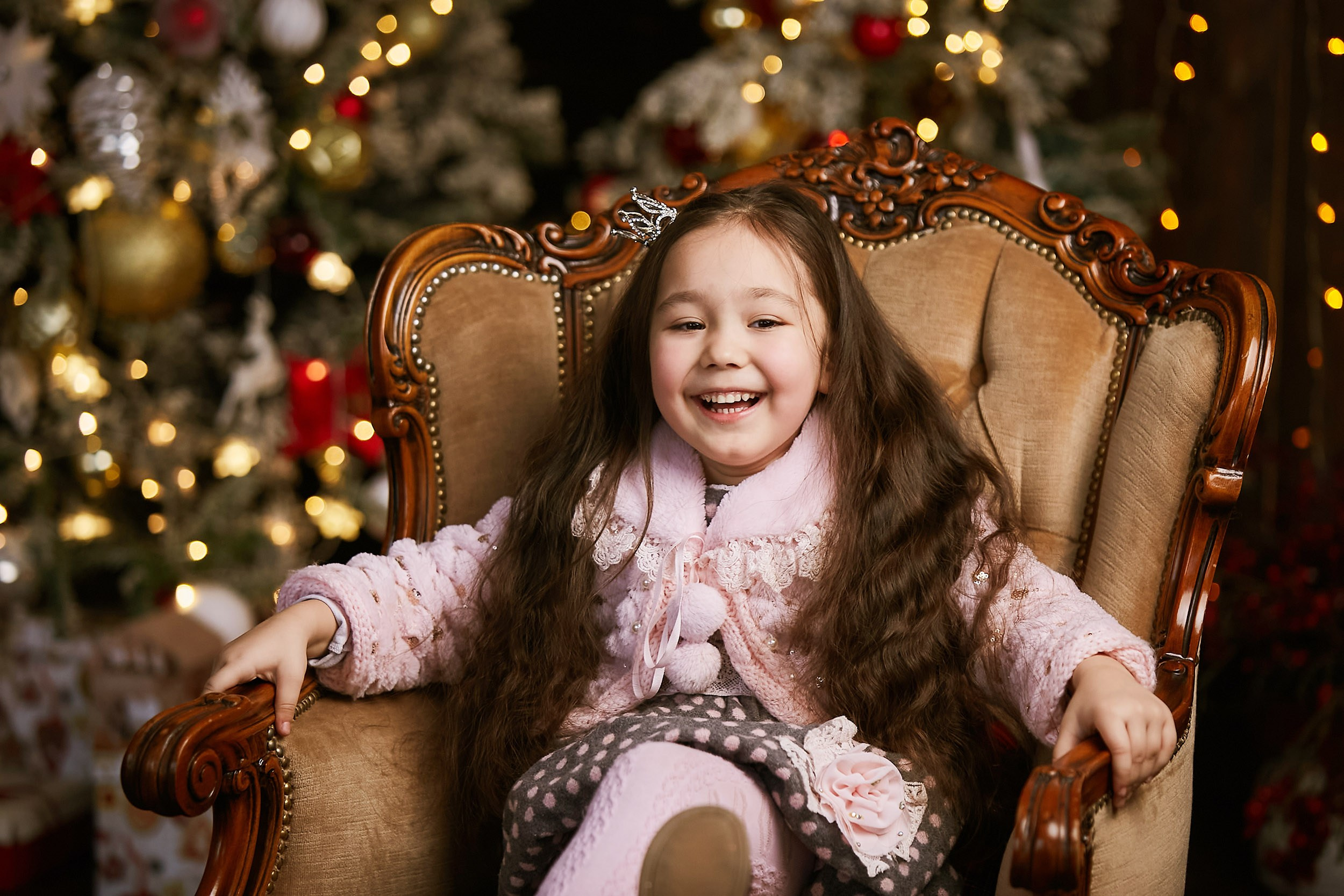 Новогодние фотосъемки в студии