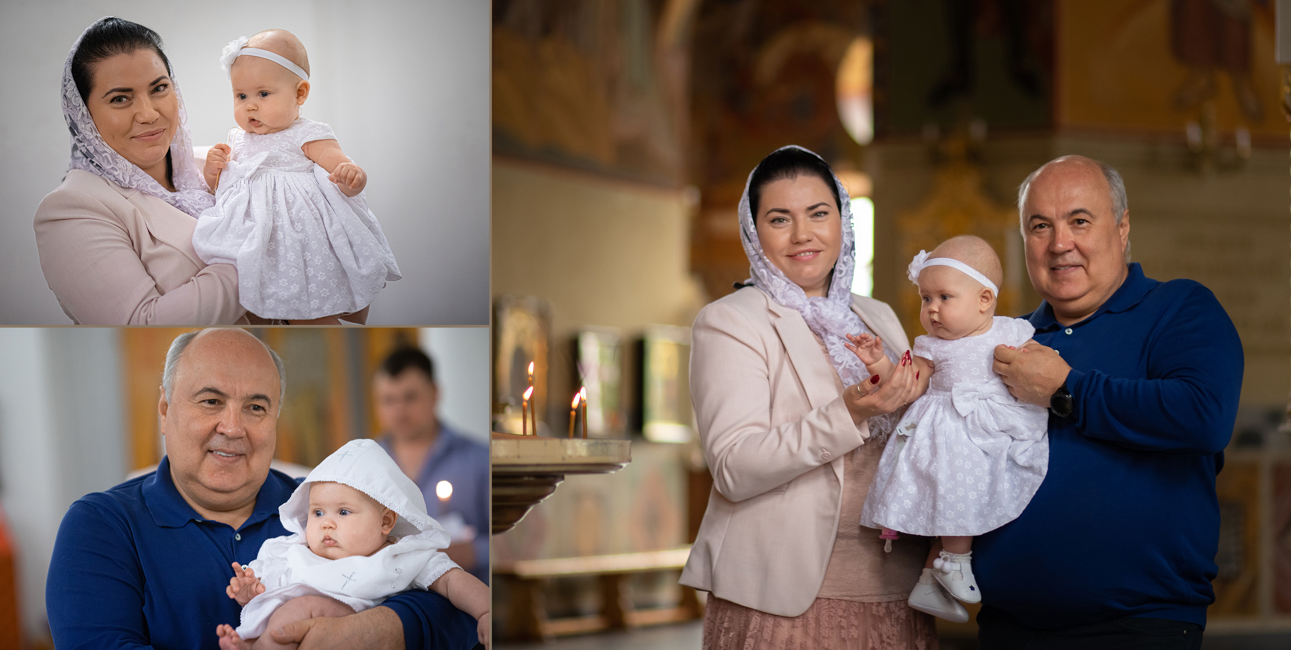 Фотокнига Крещение Елизаветы 08.08.2020. Детский и семейный фотограф в Москве Вера Орлова