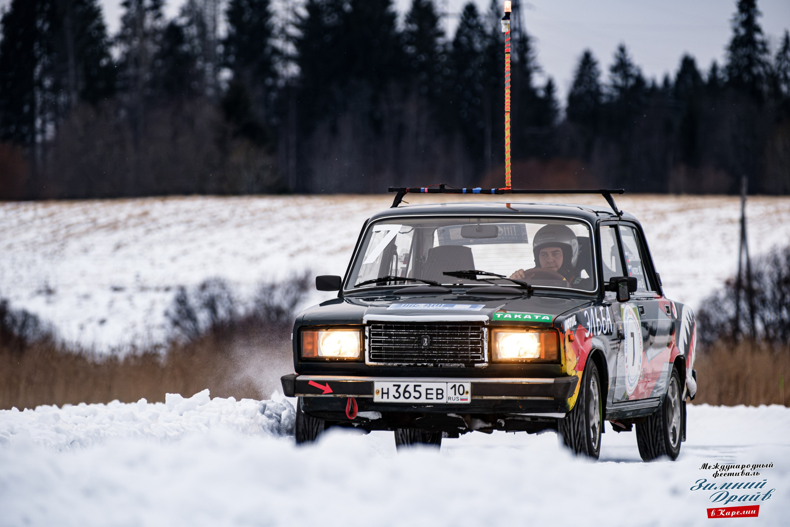«Зимний Драйв в Карелии» Авто Марафон-гигант «25 часов на льду» Илона Накутис, Николай Грязин, джимхана, фотограф Антон Медведев, icoguar, Сортавала, Карелия