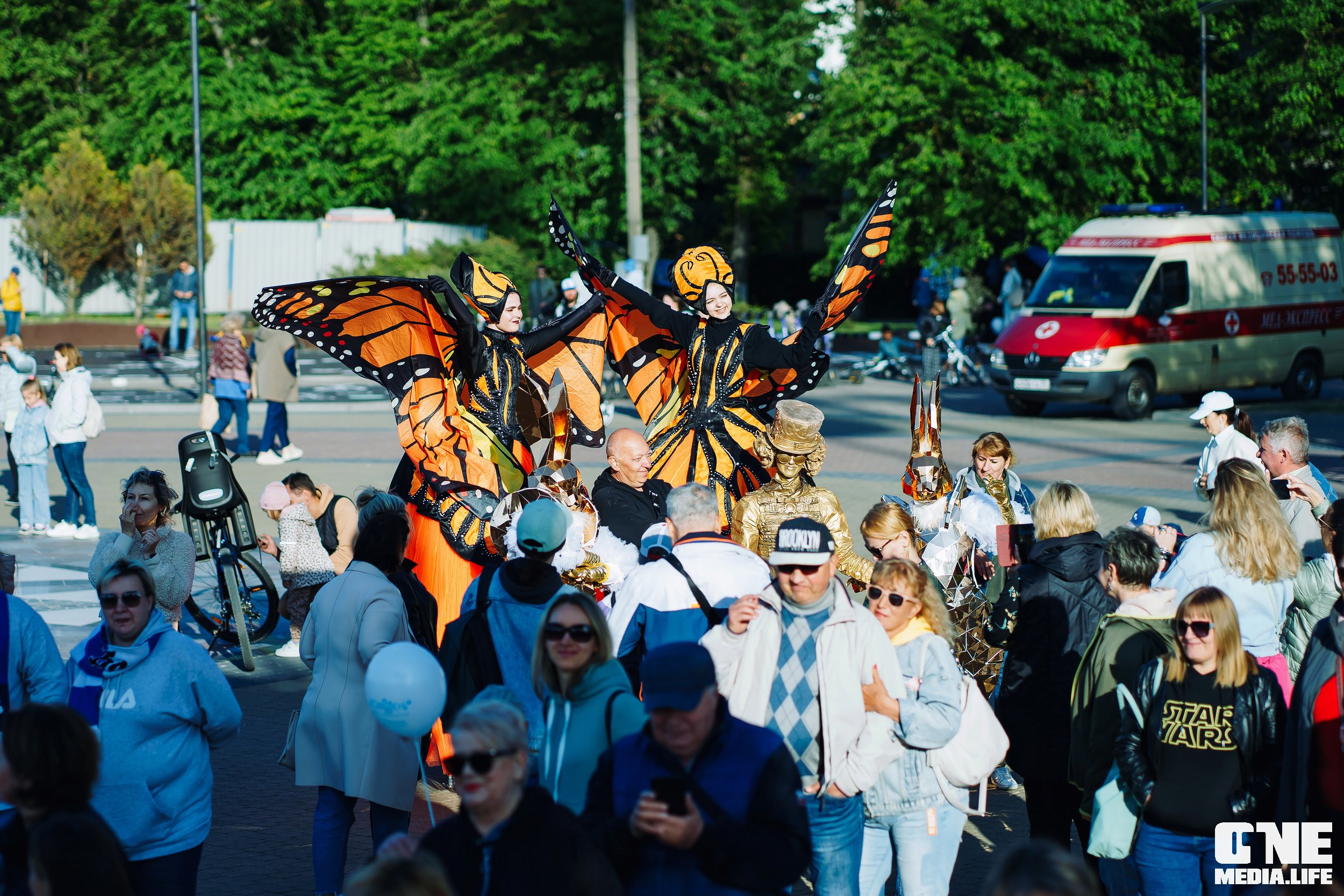 Первый День Рождения колеса обозрения Глаз Балтики. One Media Life: фоторепортажи, фотоотчеты с мероприятий и заведений