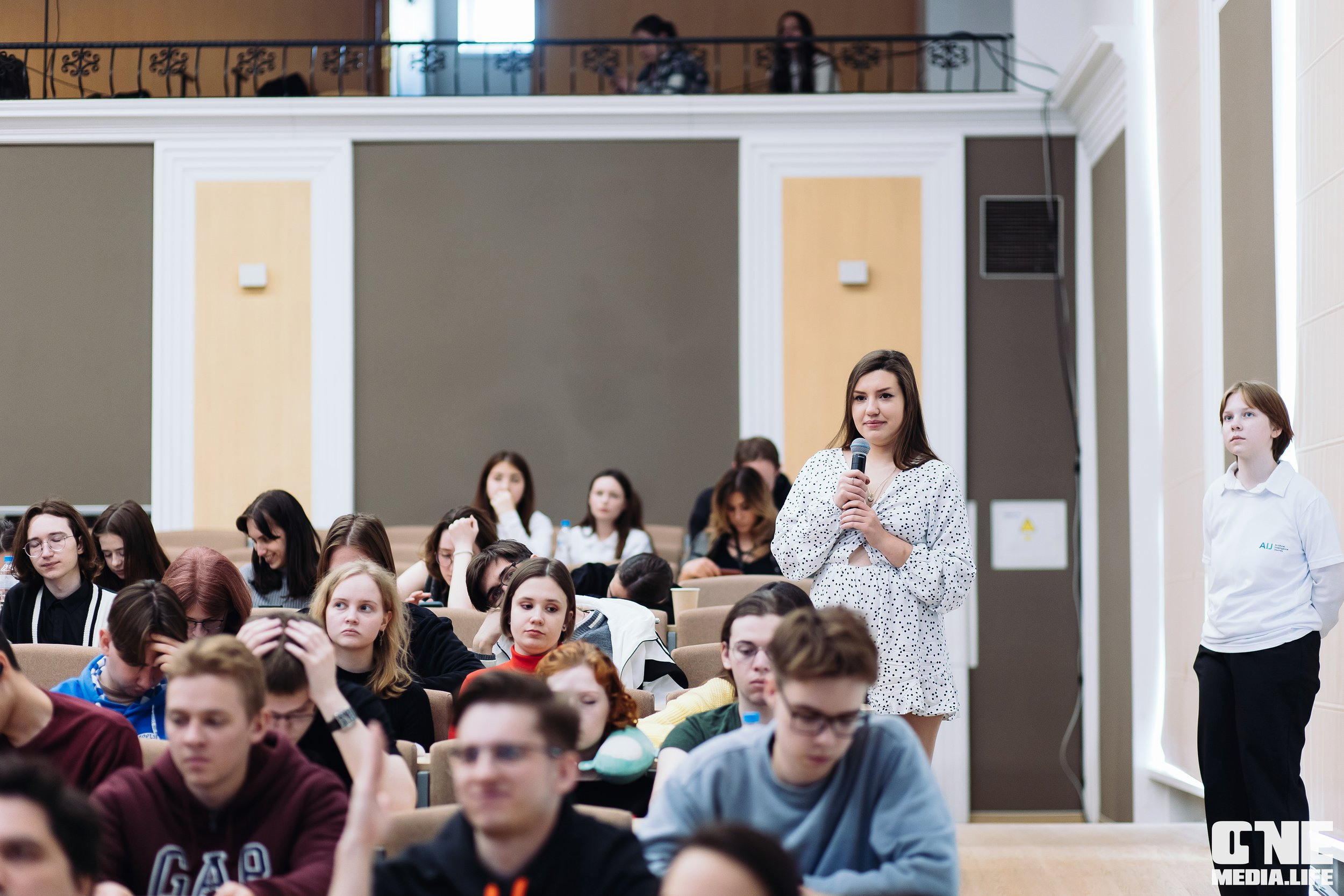 Серия лекция по искусственному интеллекту. One Media Life: фоторепортажи, фотоотчеты с мероприятий и заведений