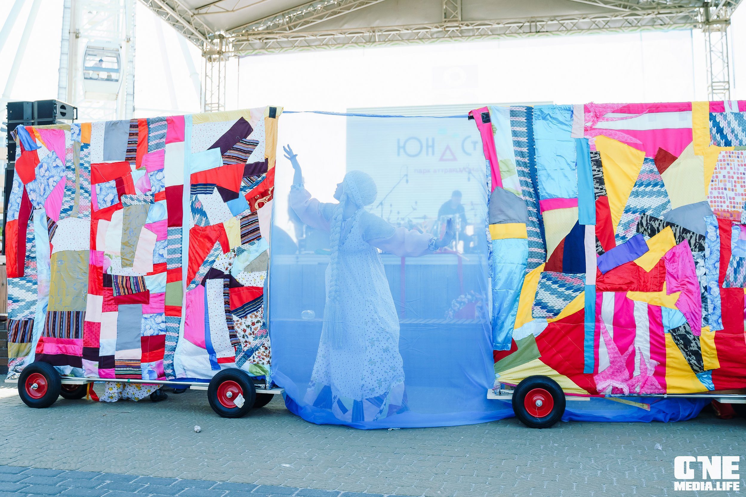 Первый День Рождения колеса обозрения Глаз Балтики. One Media Life: фоторепортажи, фотоотчеты с мероприятий и заведений