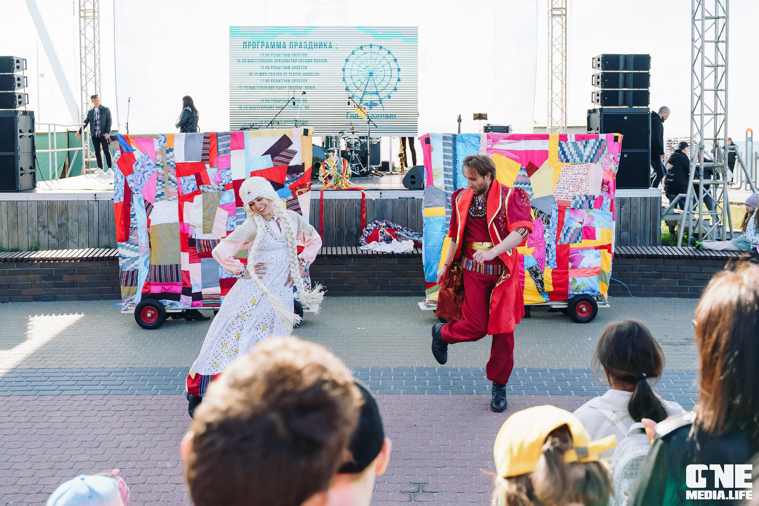 Первый День Рождения колеса обозрения Глаз Балтики. One Media Life: фоторепортажи, фотоотчеты с мероприятий и заведений
