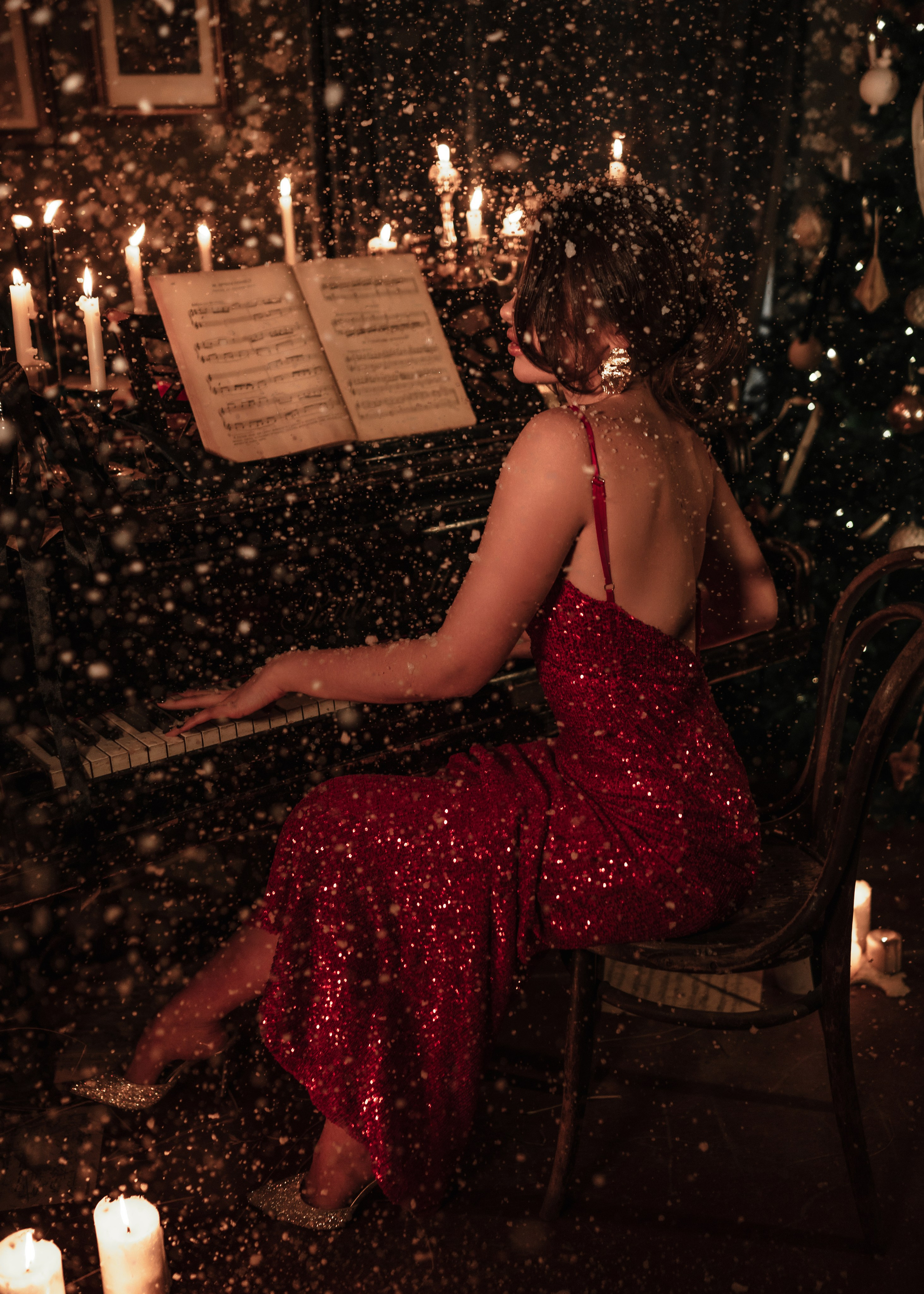 Снегурочка «Темная сторона». Женский фотограф в Москве Зеленцова Вероника