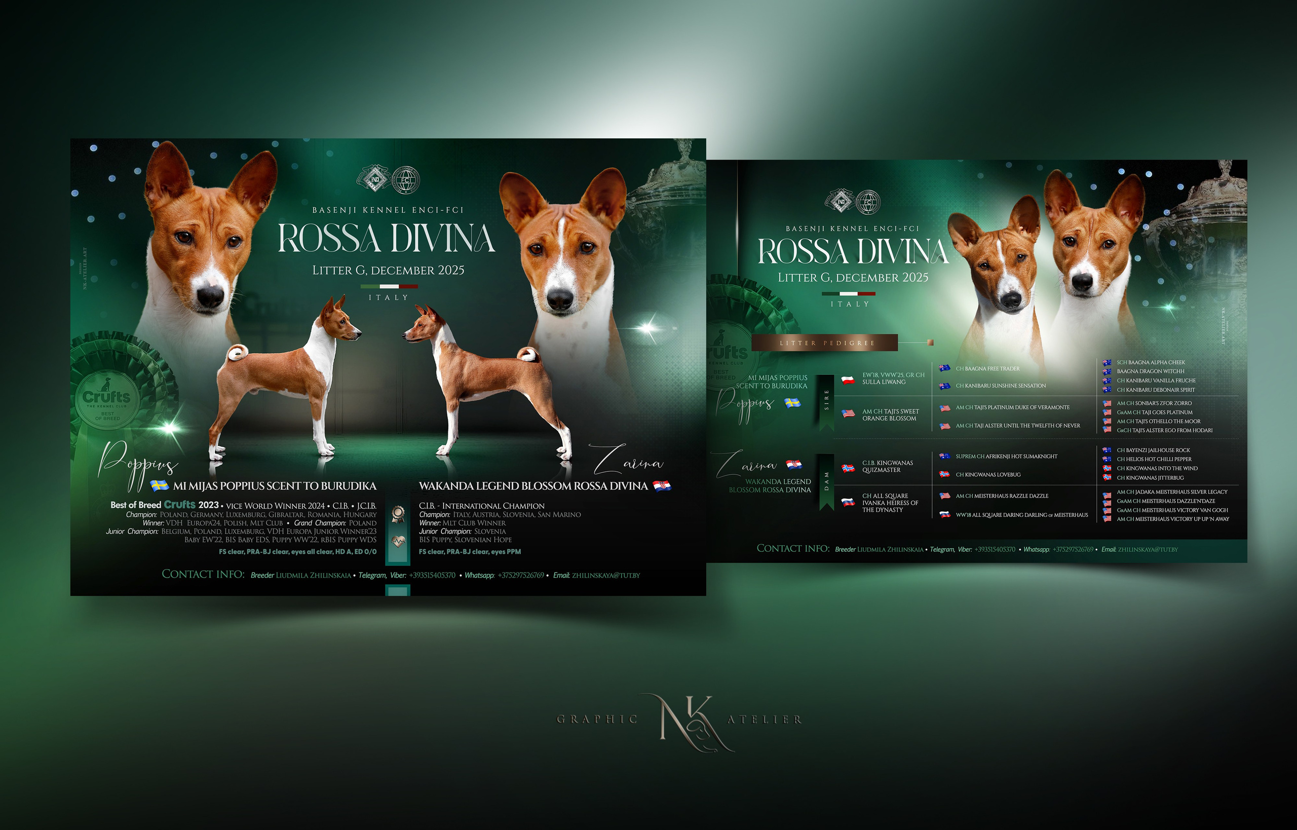 Graphics For Breeders. NK GRAPHIC ATELIER FOR BREEDERS