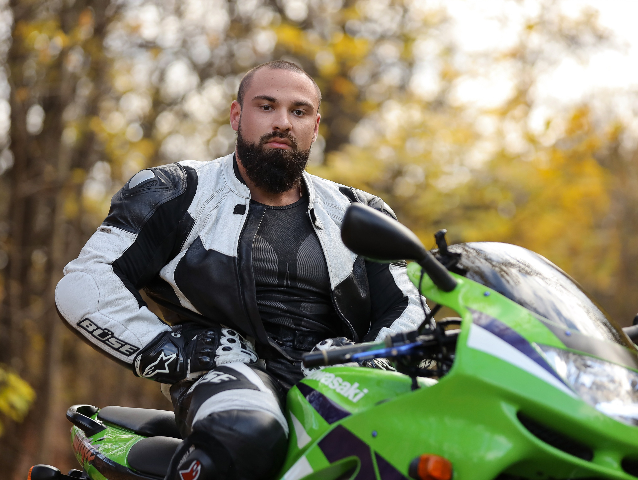 Виталий Kawasaki ZX6R. Фотограф Антон Чупринин