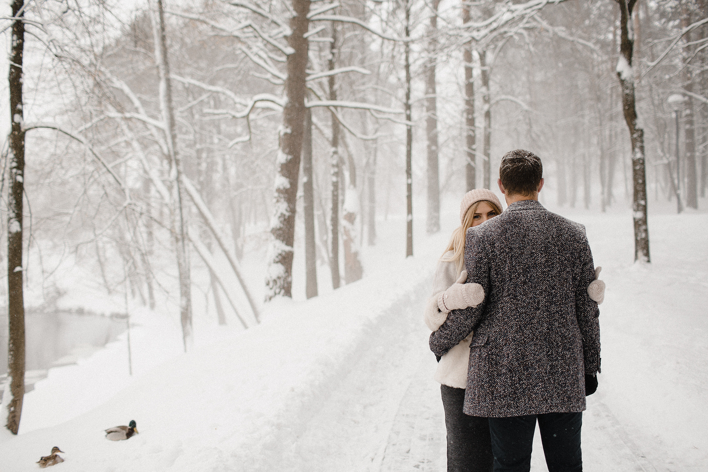 Мартовский снег и южный загар. Фотограф Аня Безяева