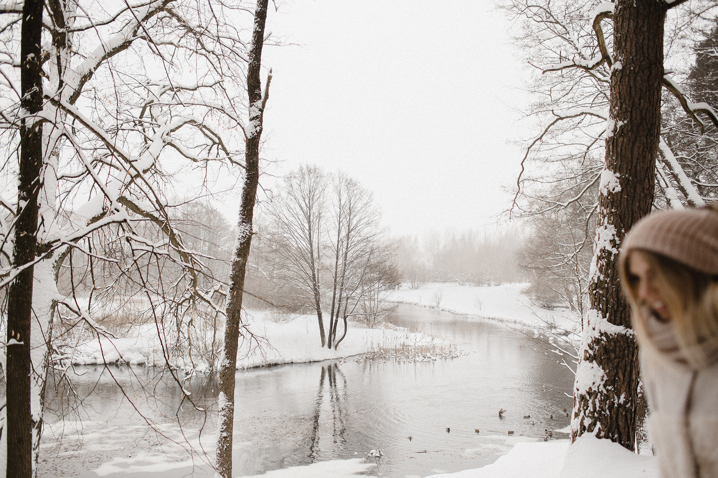 Мартовский снег и южный загар. Фотограф Аня Безяева