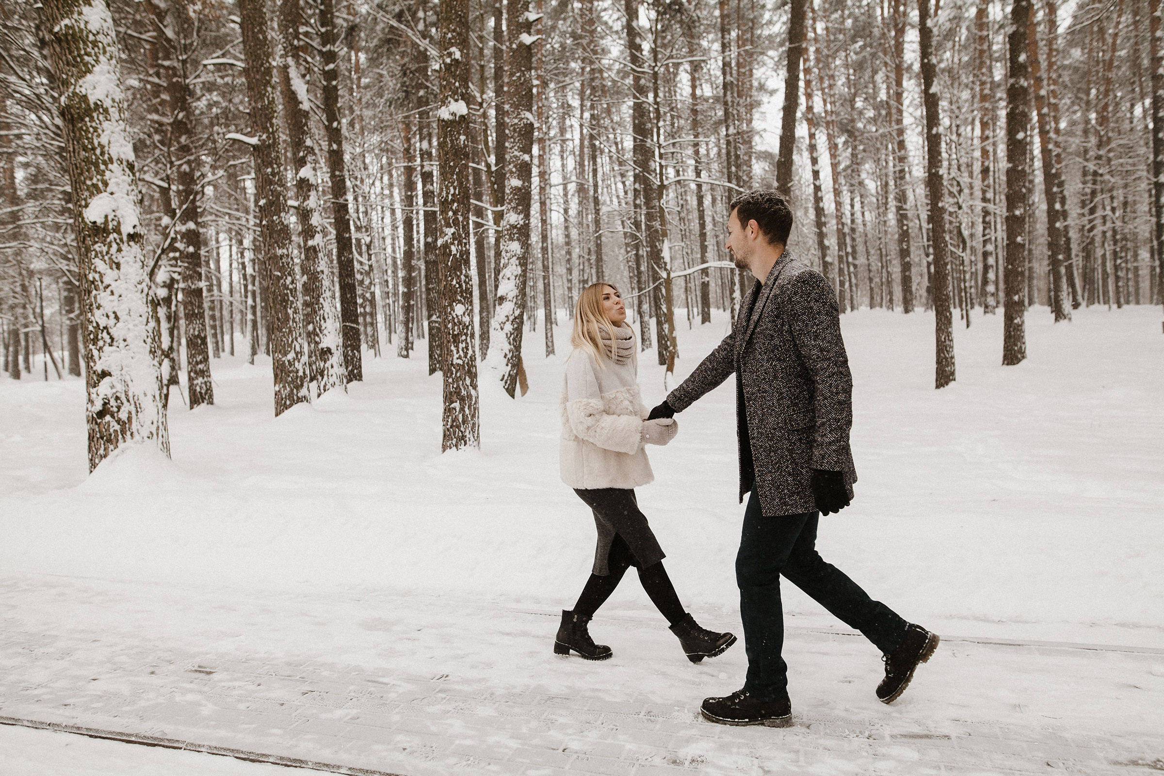 Мартовский снег и южный загар. Фотограф Аня Безяева