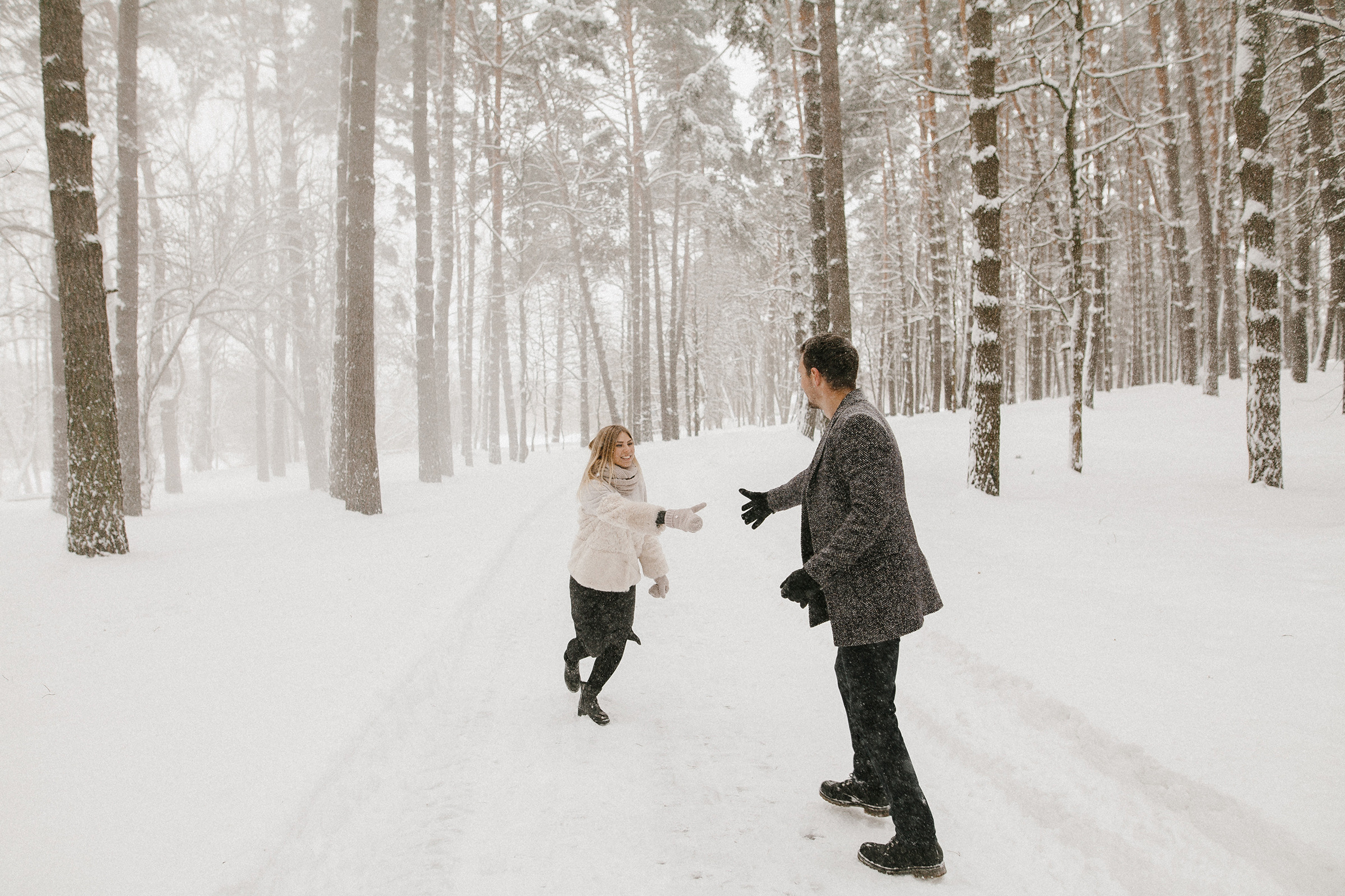 Мартовский снег и южный загар. Фотограф Аня Безяева