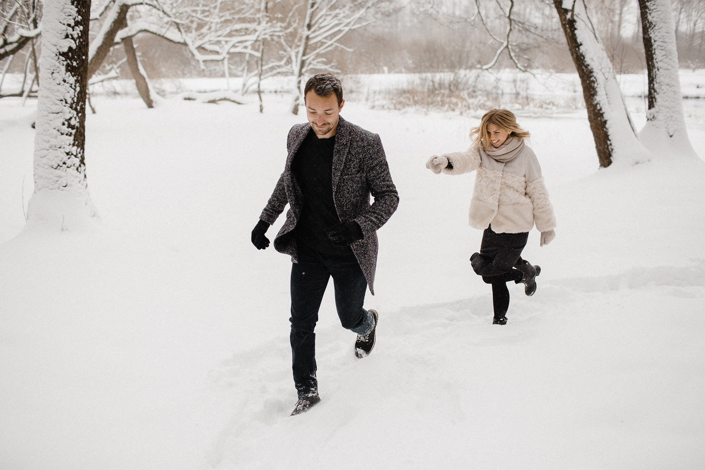 Мартовский снег и южный загар. Фотограф Аня Безяева