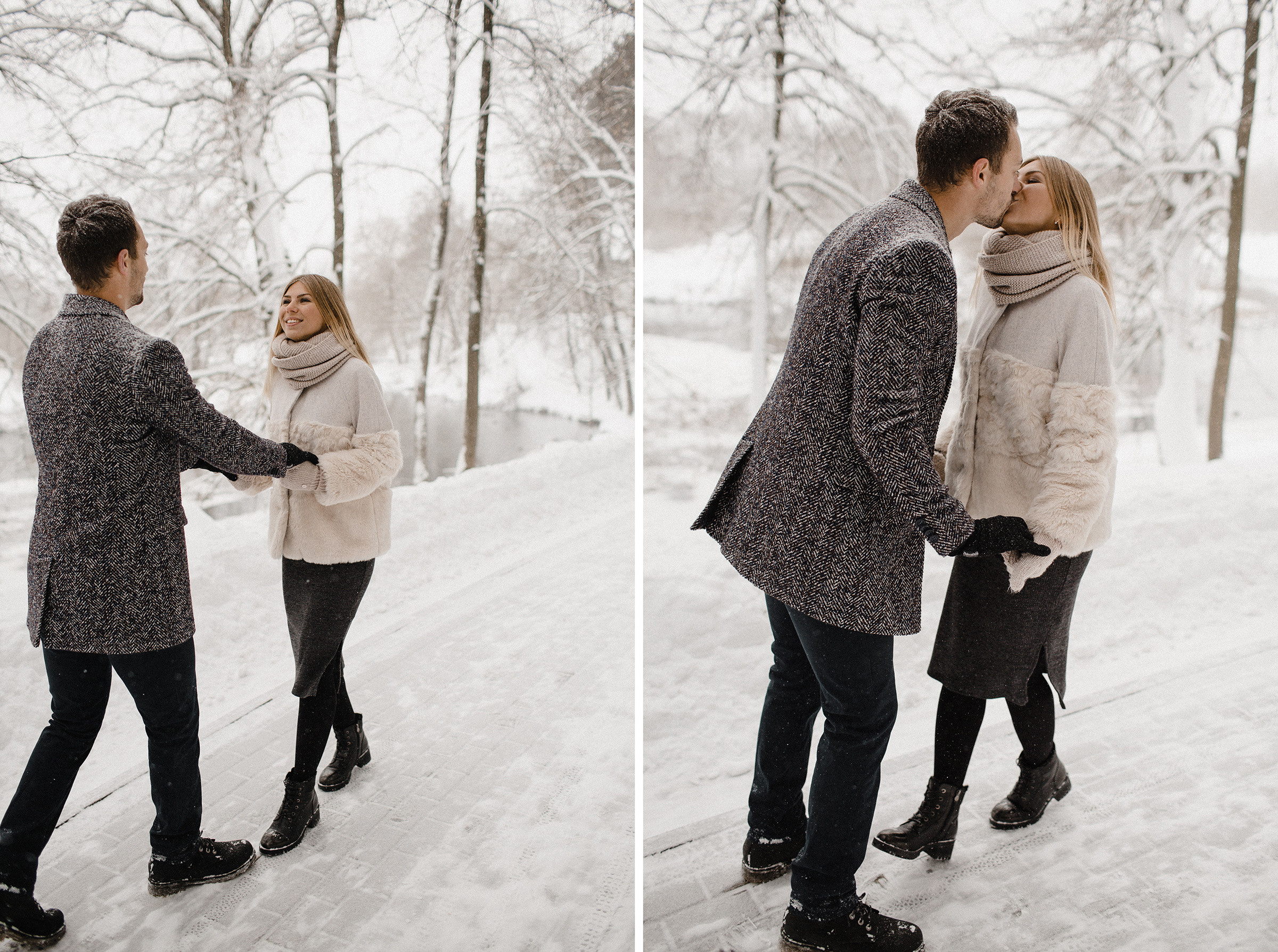 Мартовский снег и южный загар. Фотограф Аня Безяева