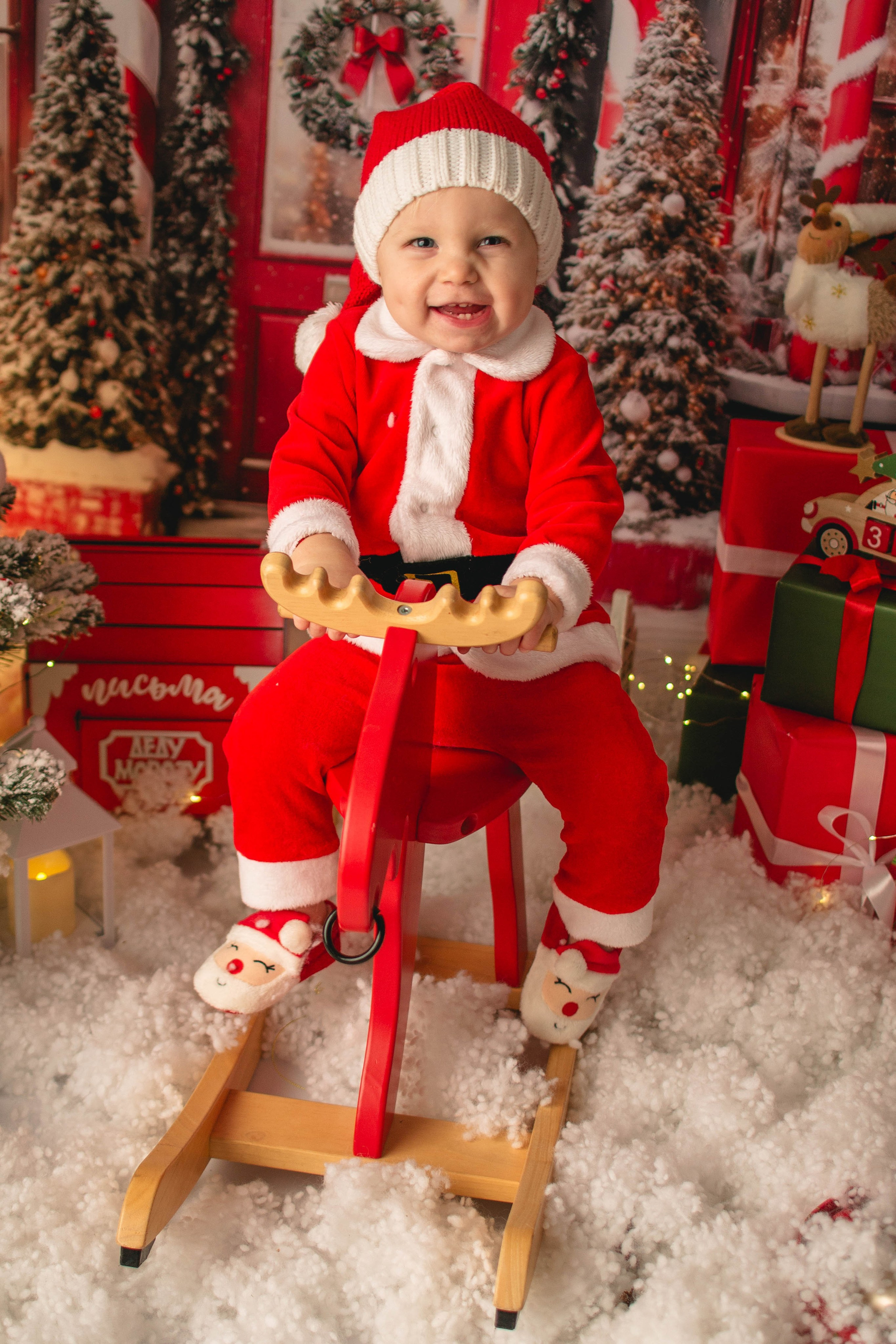 НОВЫЙ ГОД 2025-2026. Фотограф новорождённых в Санкт-Петербурге Наталья Булгакова