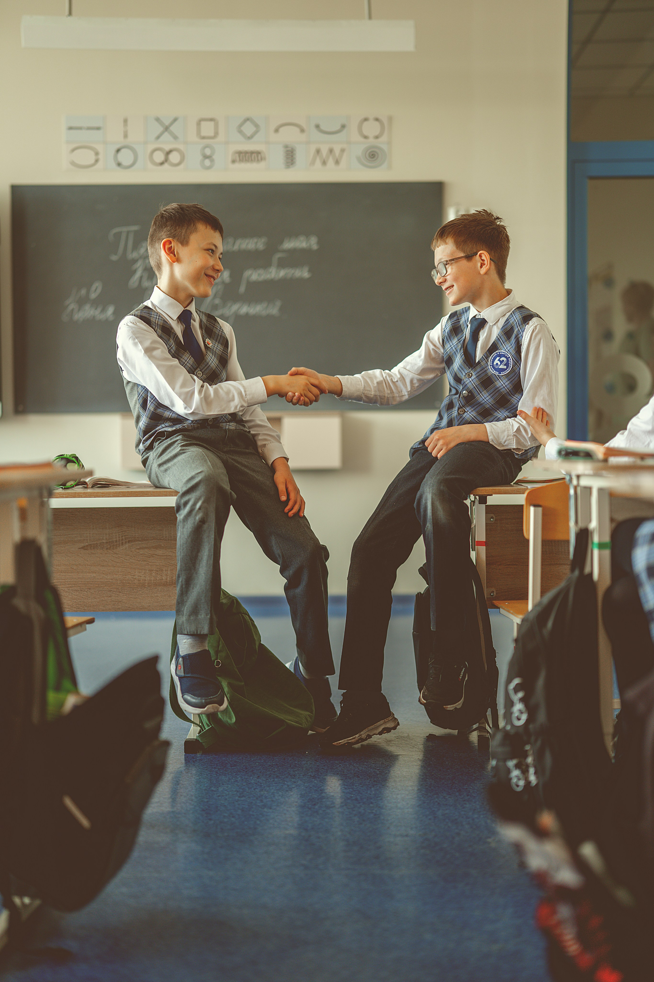 Школьная съёмка 4 класс. Фотограф Герман