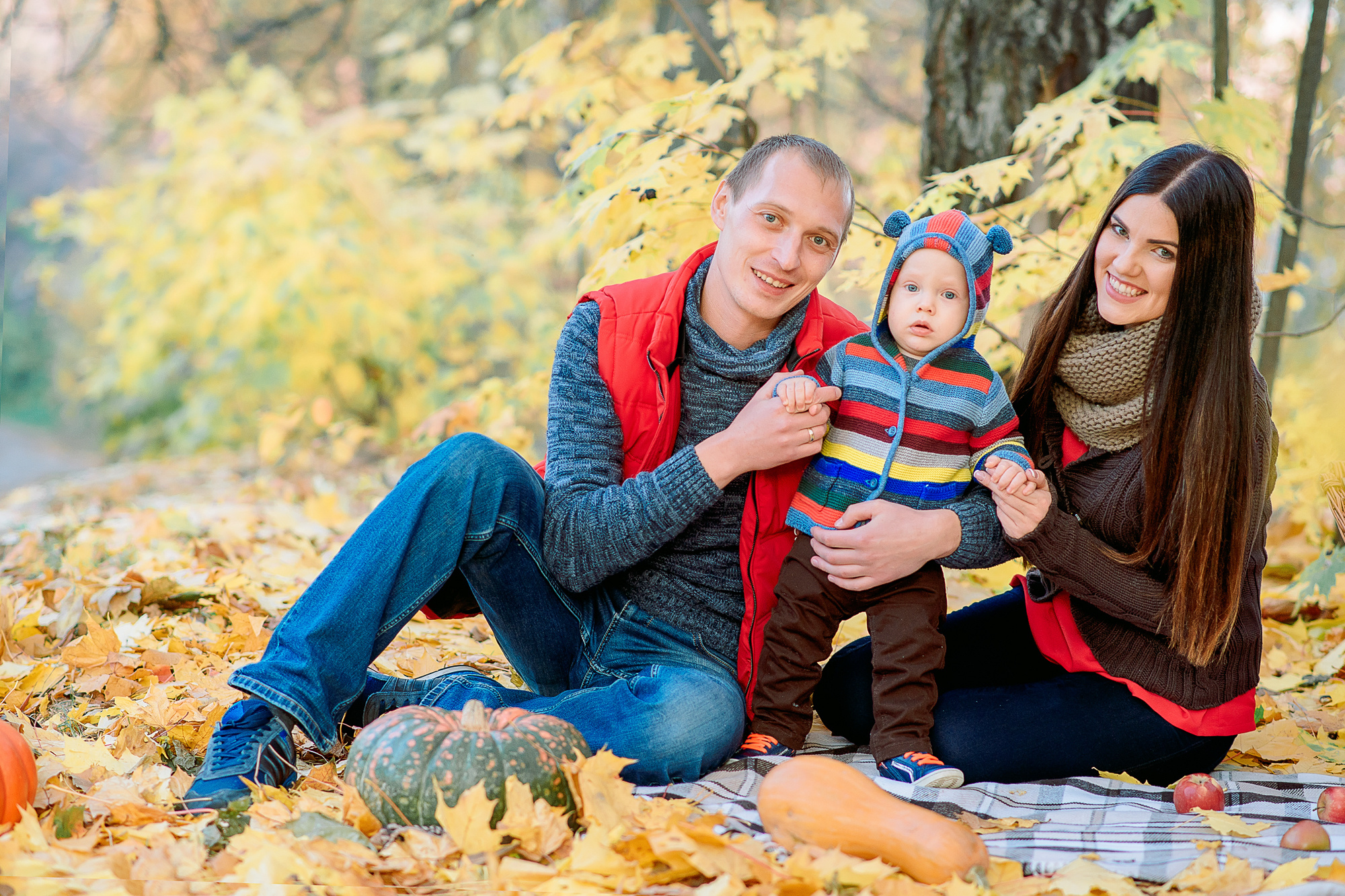 Осенние фотосессии. Семейный и свадебный фотограф Семенова Инна