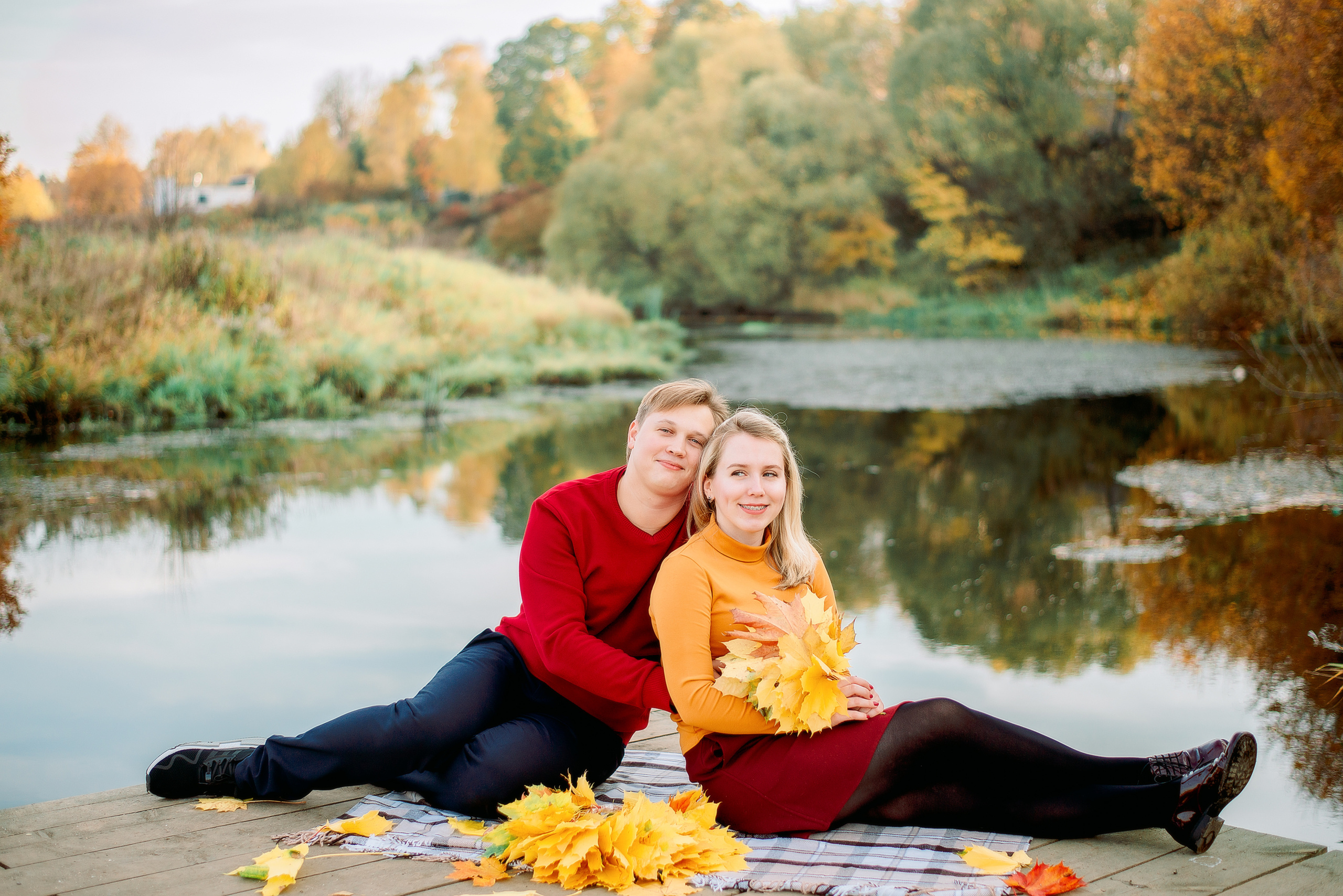 Осенние фотосессии. Семейный и свадебный фотограф Семенова Инна