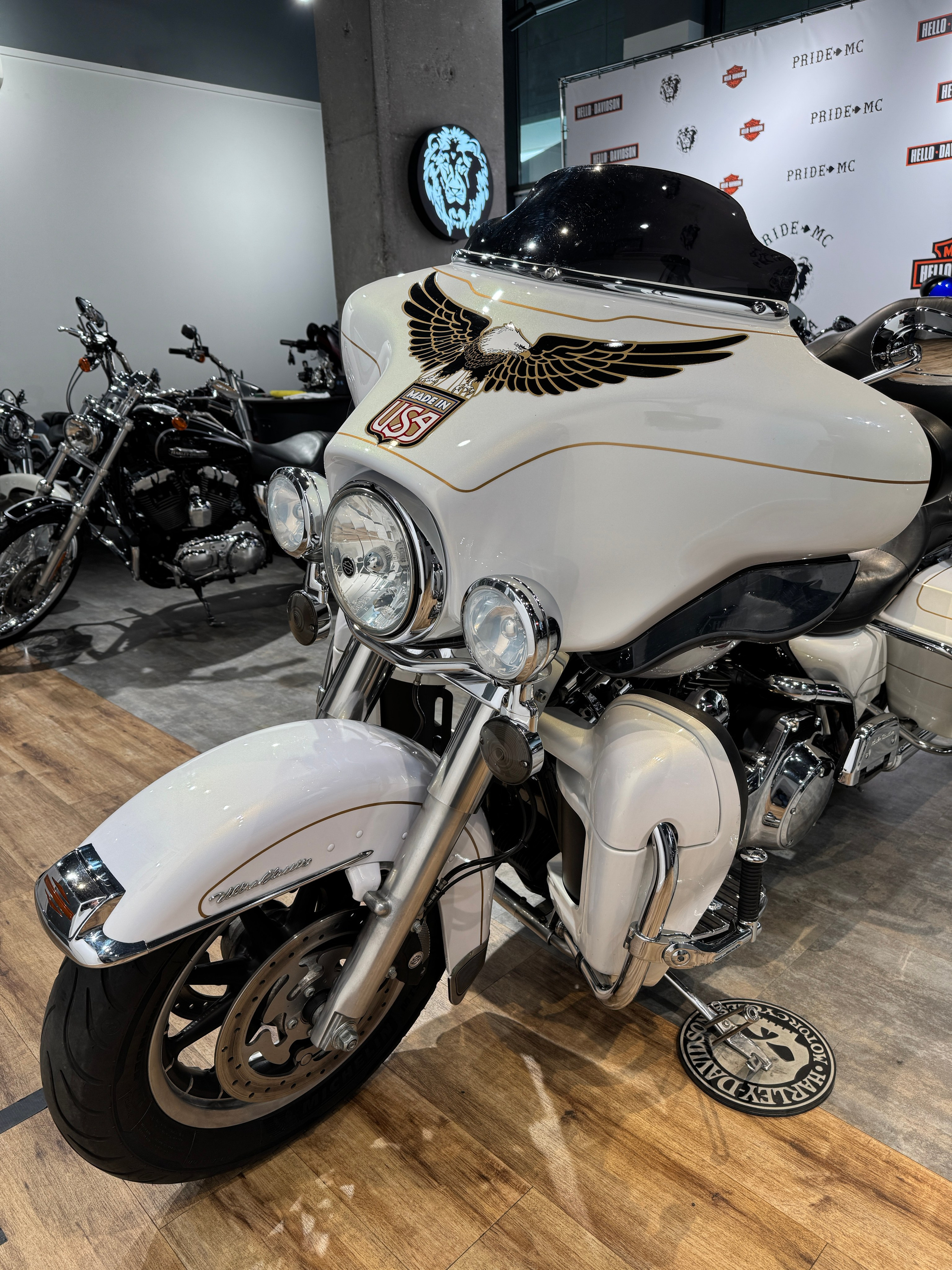 Harley Davidson Electra Glide Snow White (Mamba) (Touring) — купить мотоцикл. Hello Davidson, Москва. Только хорошие мотоциклы…