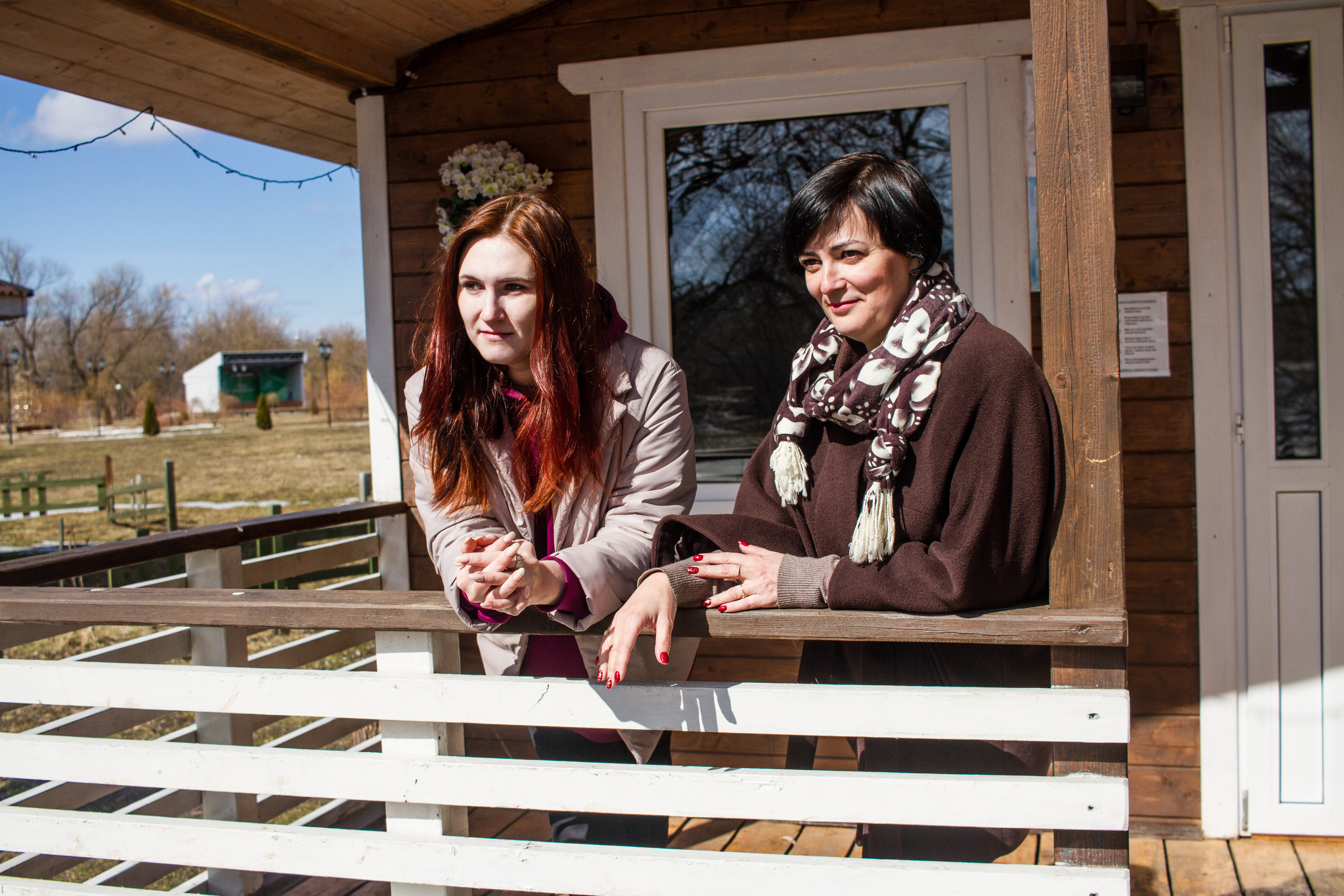 Фотосессия Алены и ее мамы. Портретный и свадебный фотограф в Москве Сергей Святной