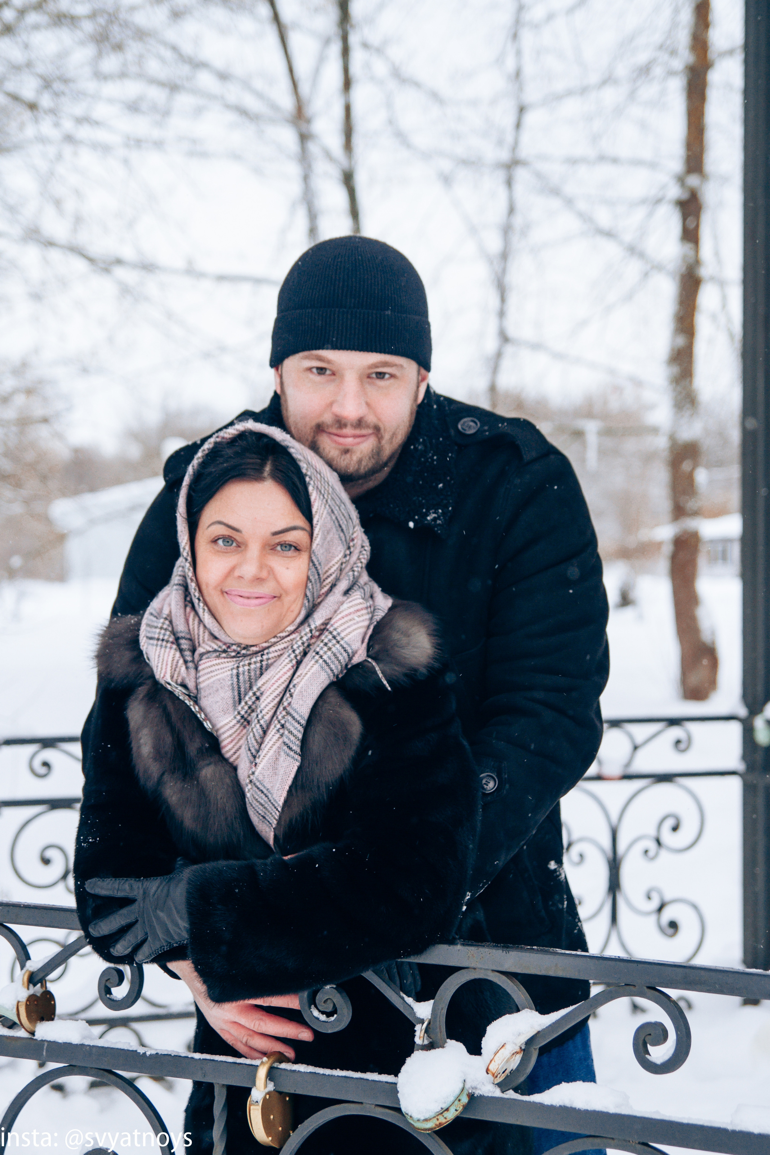 Фотосессия Людмилы, Алексея и Симбы. Портретный и свадебный фотограф в Москве Сергей Святной