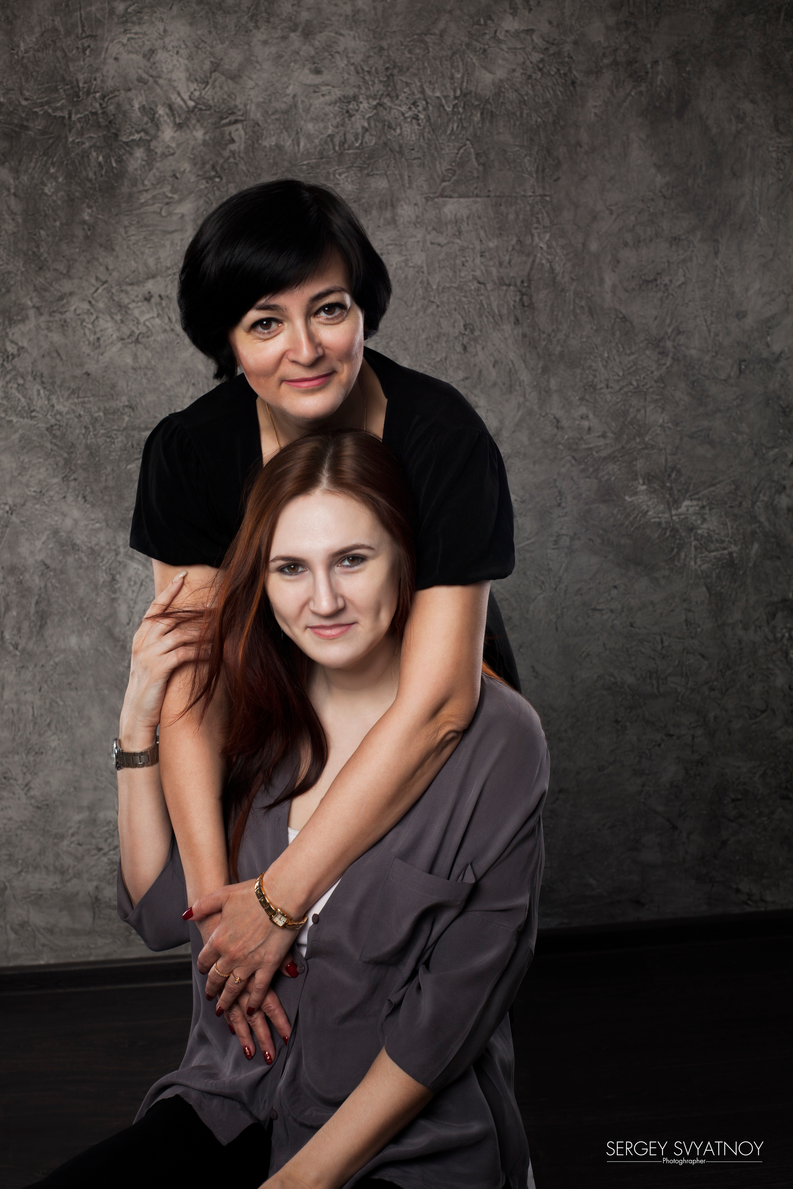 Фотосессия Алены и ее мамы. Портретный и свадебный фотограф в Москве Сергей Святной