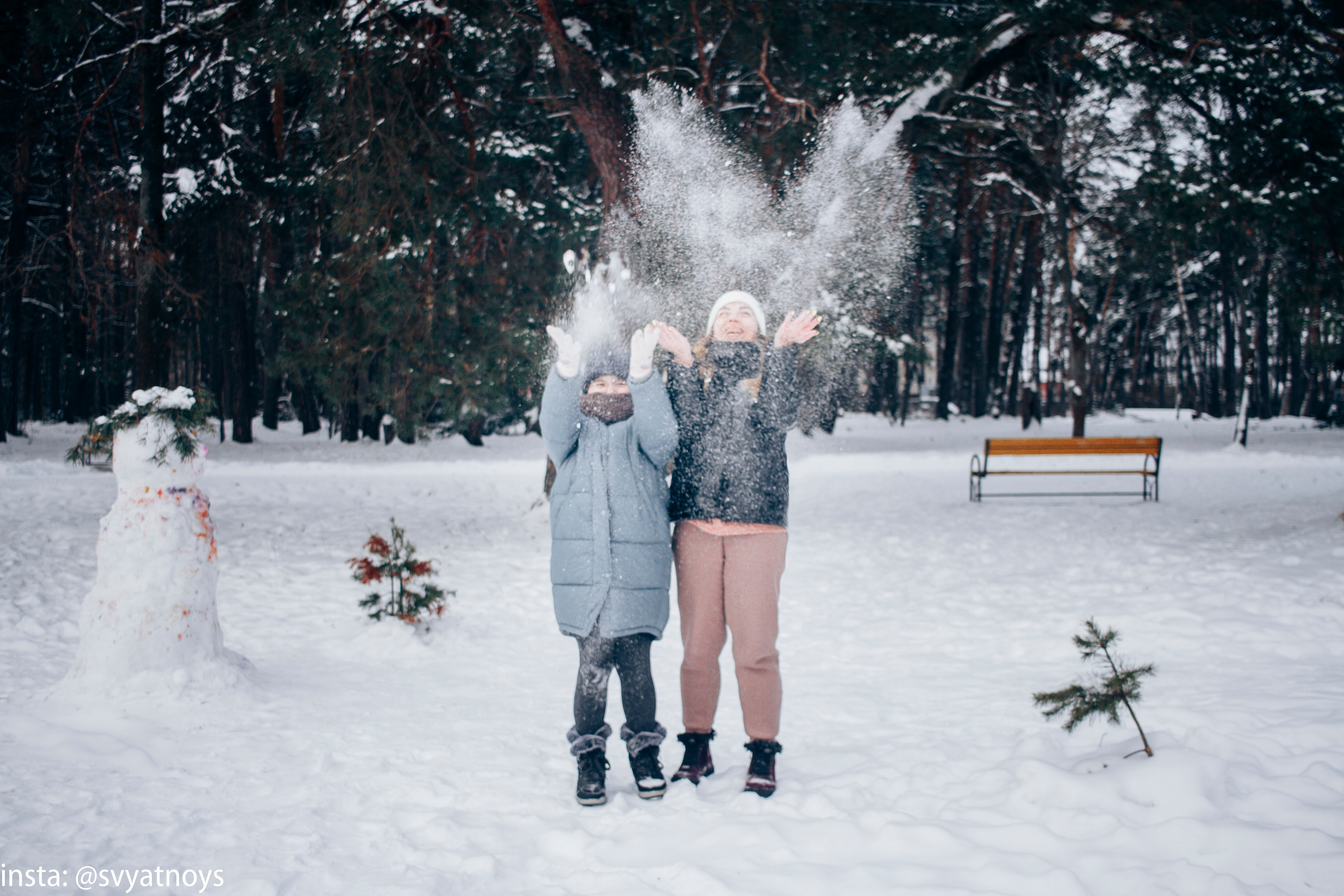 Фотосессия Надежды и Веры. Портретный и свадебный фотограф в Москве Сергей Святной