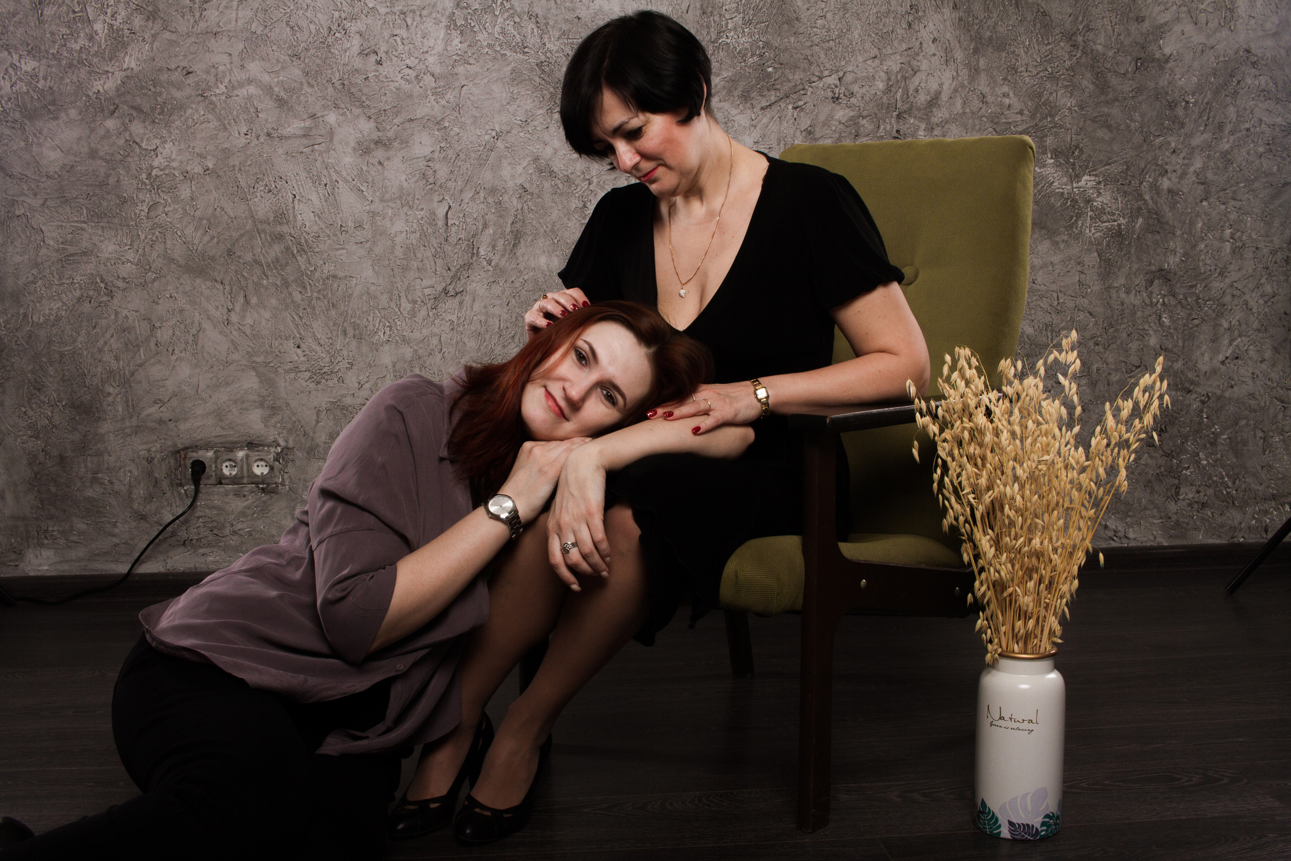 Фотосессия Алены и ее мамы. Портретный и свадебный фотограф в Москве Сергей Святной