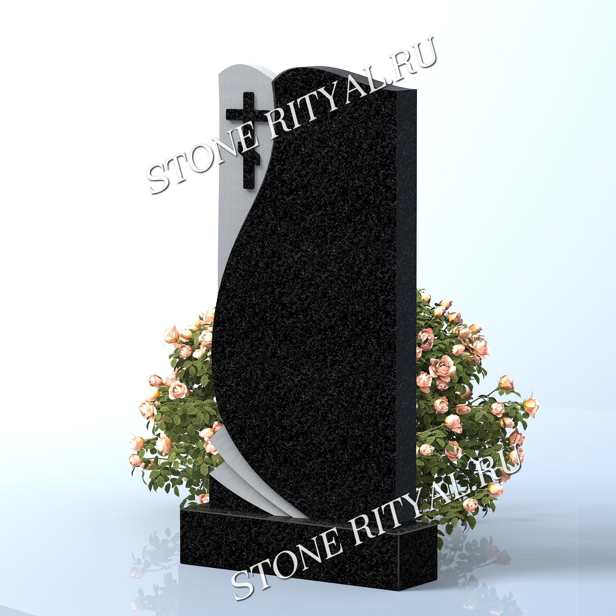 Вертикальные памятники фигурные. Изготовление и установка памятников в Москве и МО