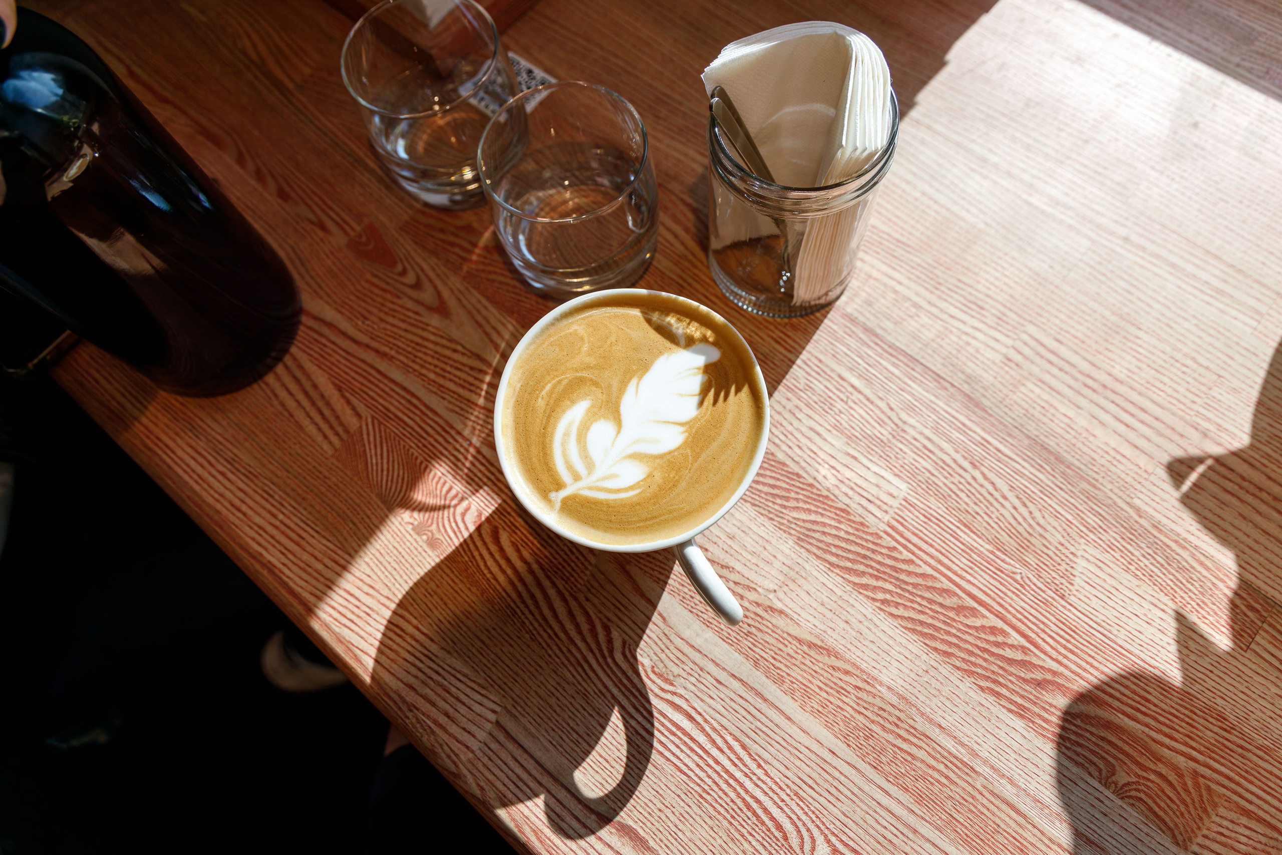 Кофейня Atom Heart Coffee. Фотограф Балаев Михаил