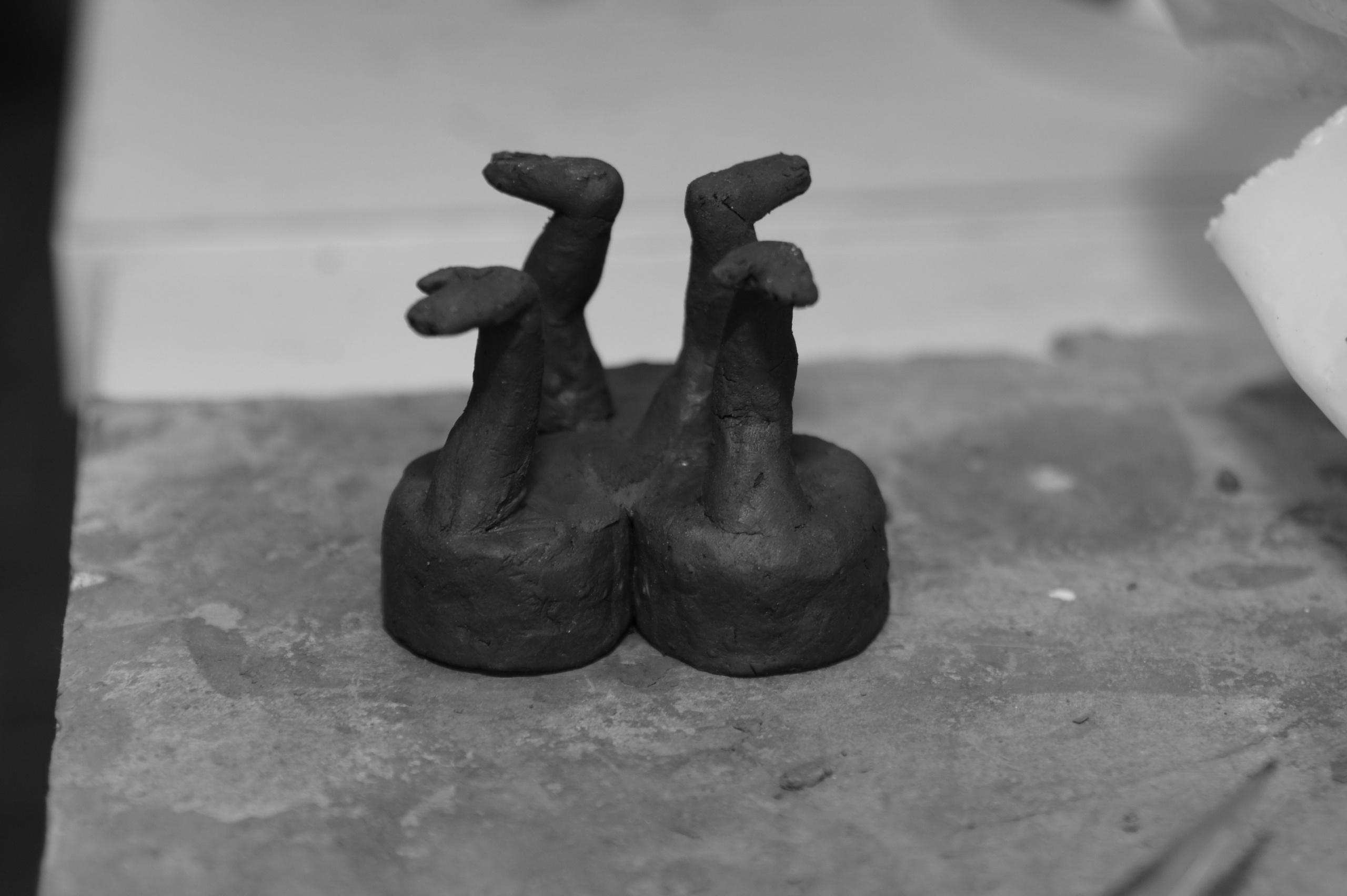 Мастерская у Нины Ковалевской. Фотограф Егор Целнаков