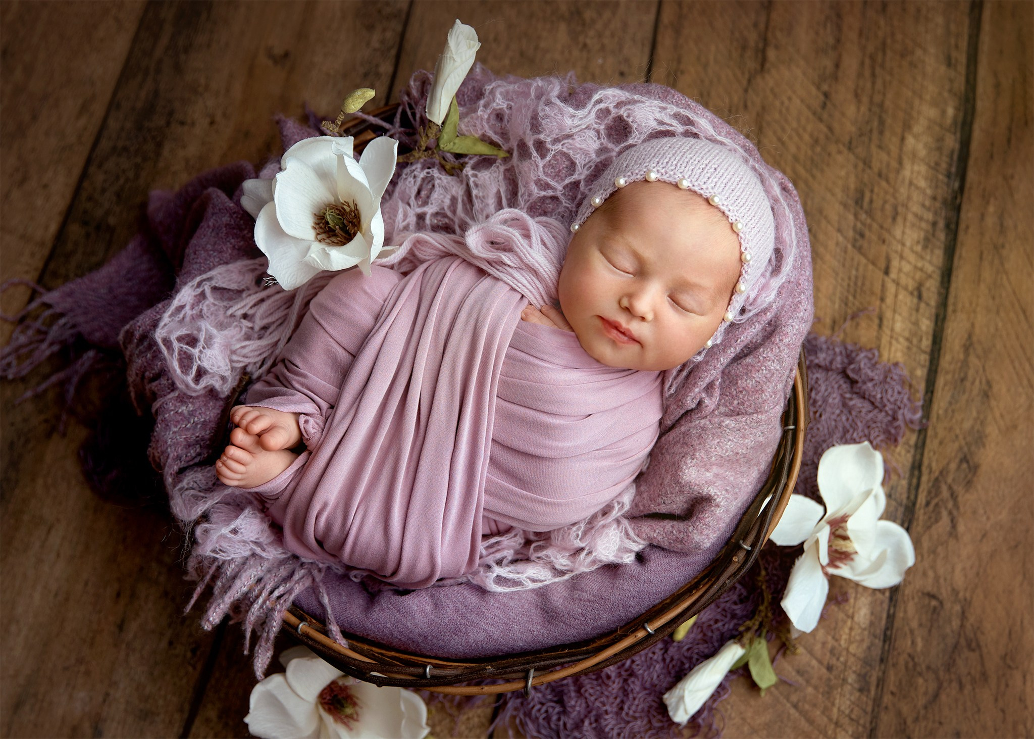 Профессиональный фотограф новорождённых в Москве Елена Сатюкова