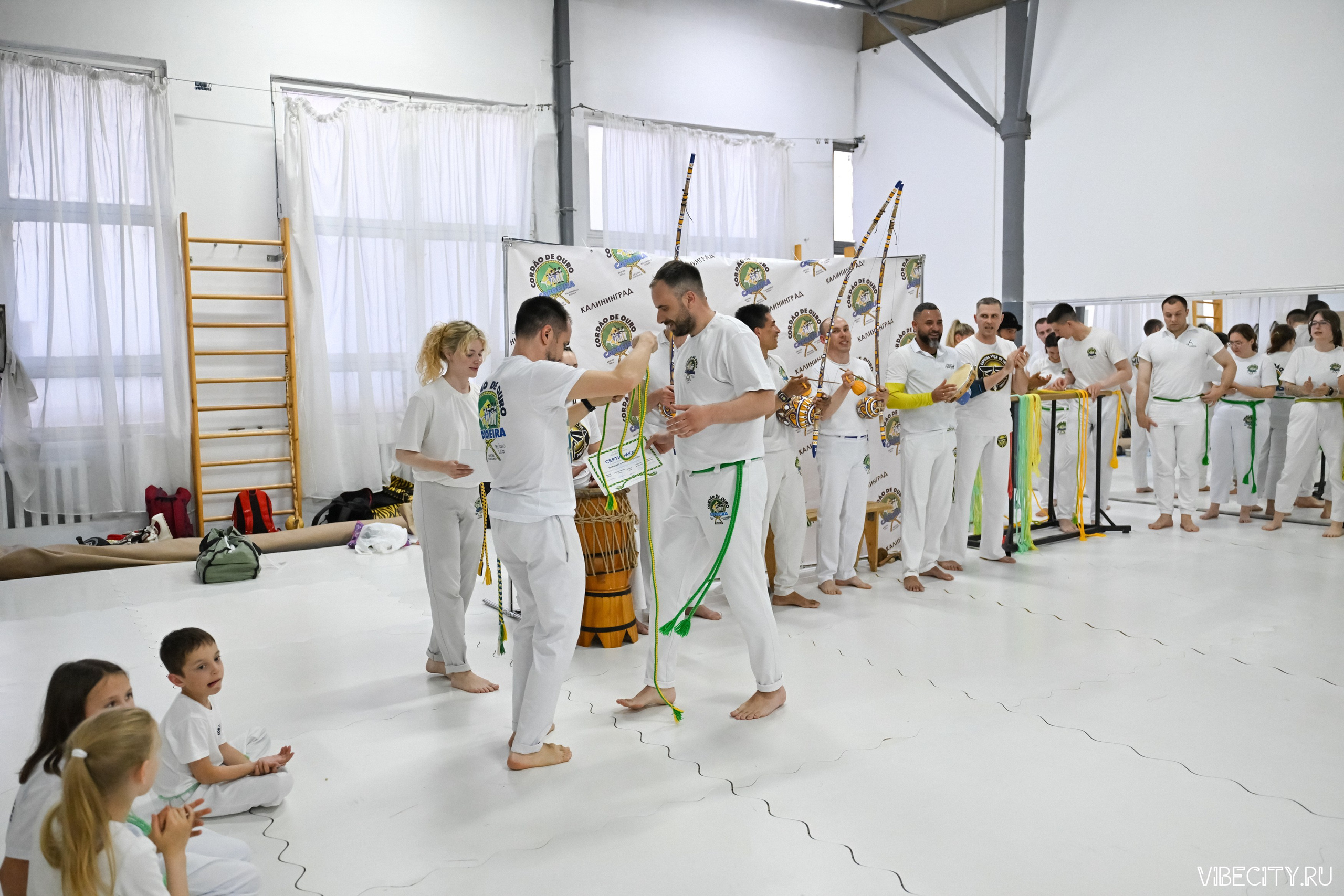 Capoeira: 4-е batizado e Troca de cordao. VIBECITY.RU Вайб Сити Ру Фоторепортажи Фотоотчеты Калининград