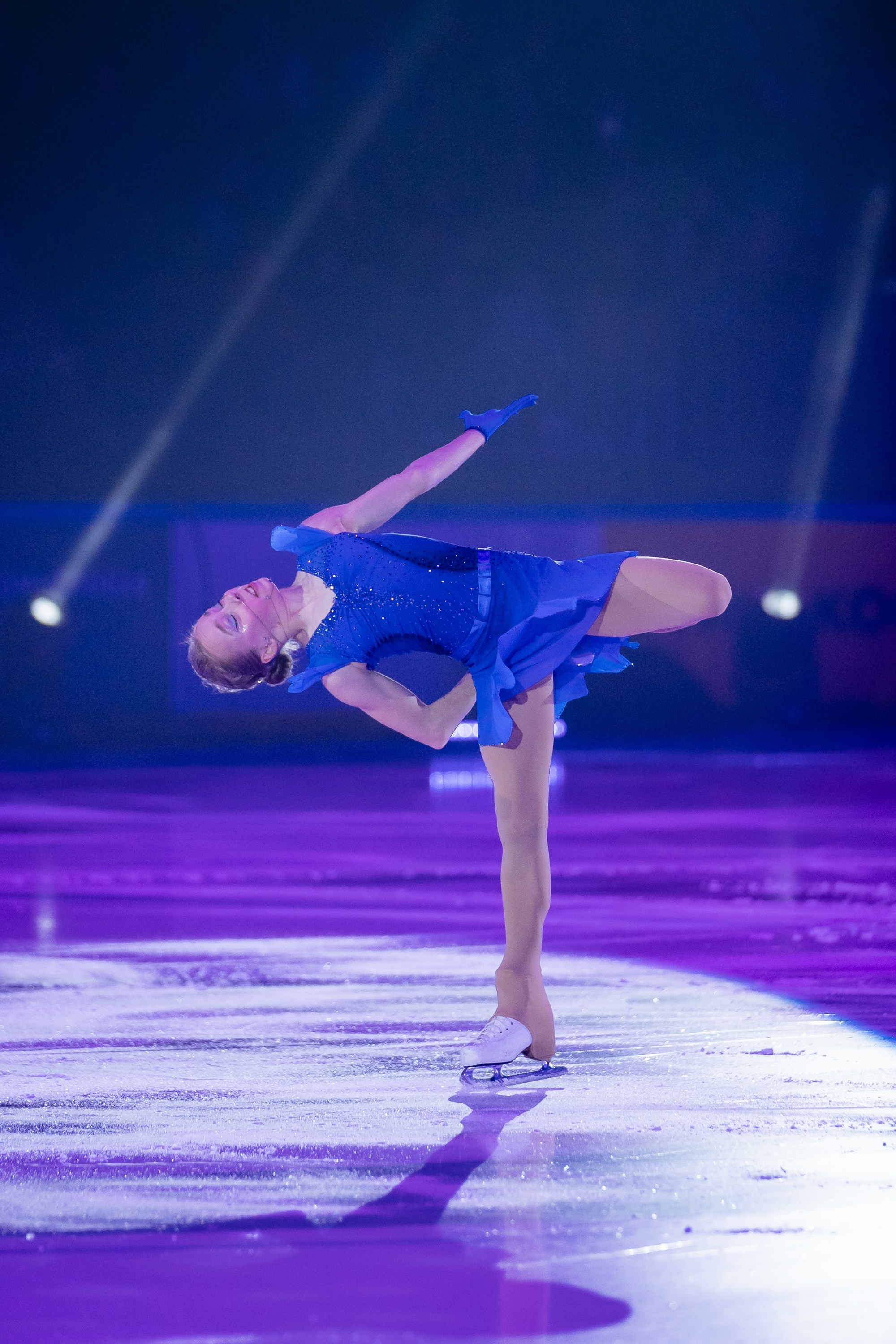 Шоу «Чемпионы на льду» в Новосибирске. Воробьева Ксения — Спортивный и танцевальный фотограф Новосибирск