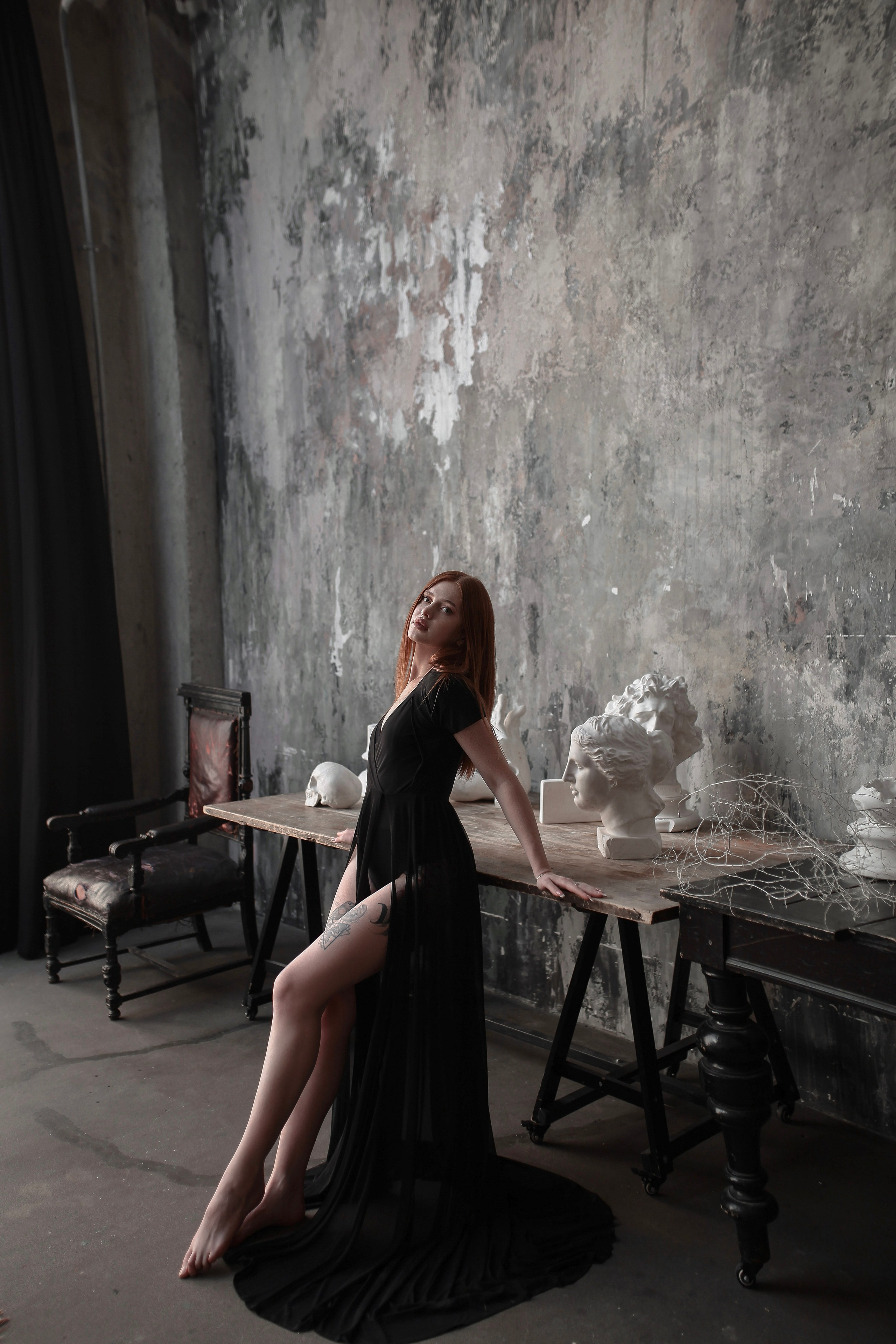 Платье 'Dark Witch'. Лиза Бродская — фотограф в Москве