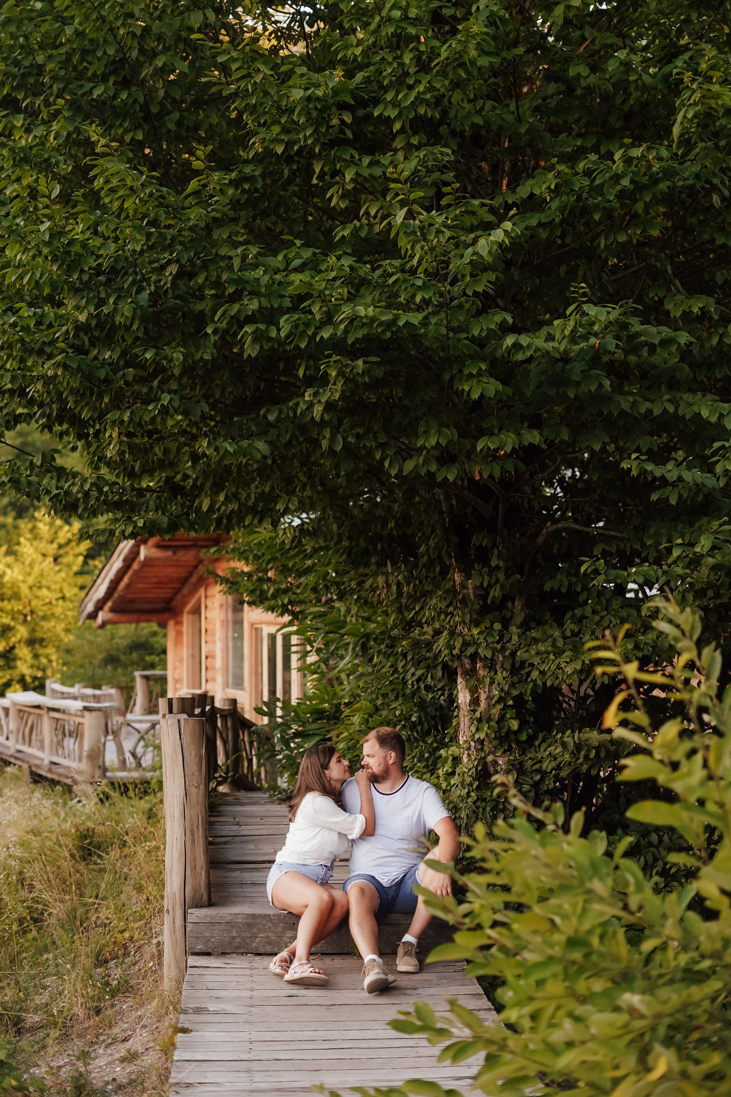 Алексей и Екатерина в горах Красной Поляны. Фотограф в Сочи и Абхазии | Фототуры | September Air