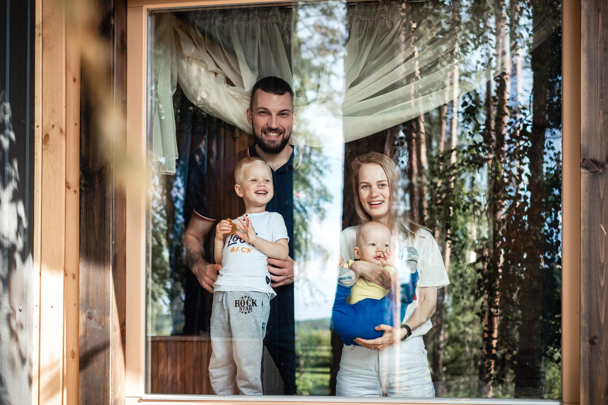 Семейные фотосессии дома