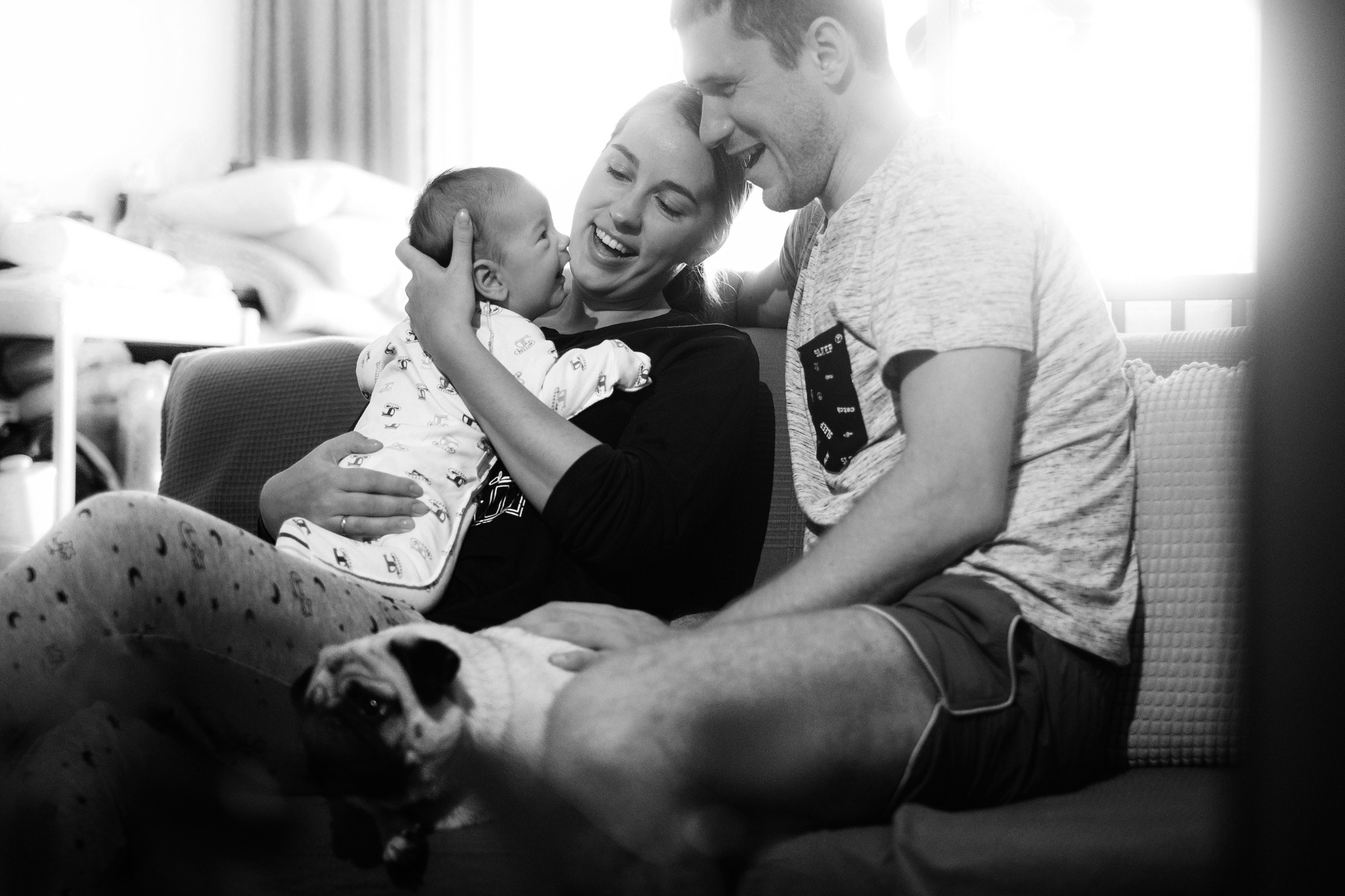 Семейные фотосессии дома