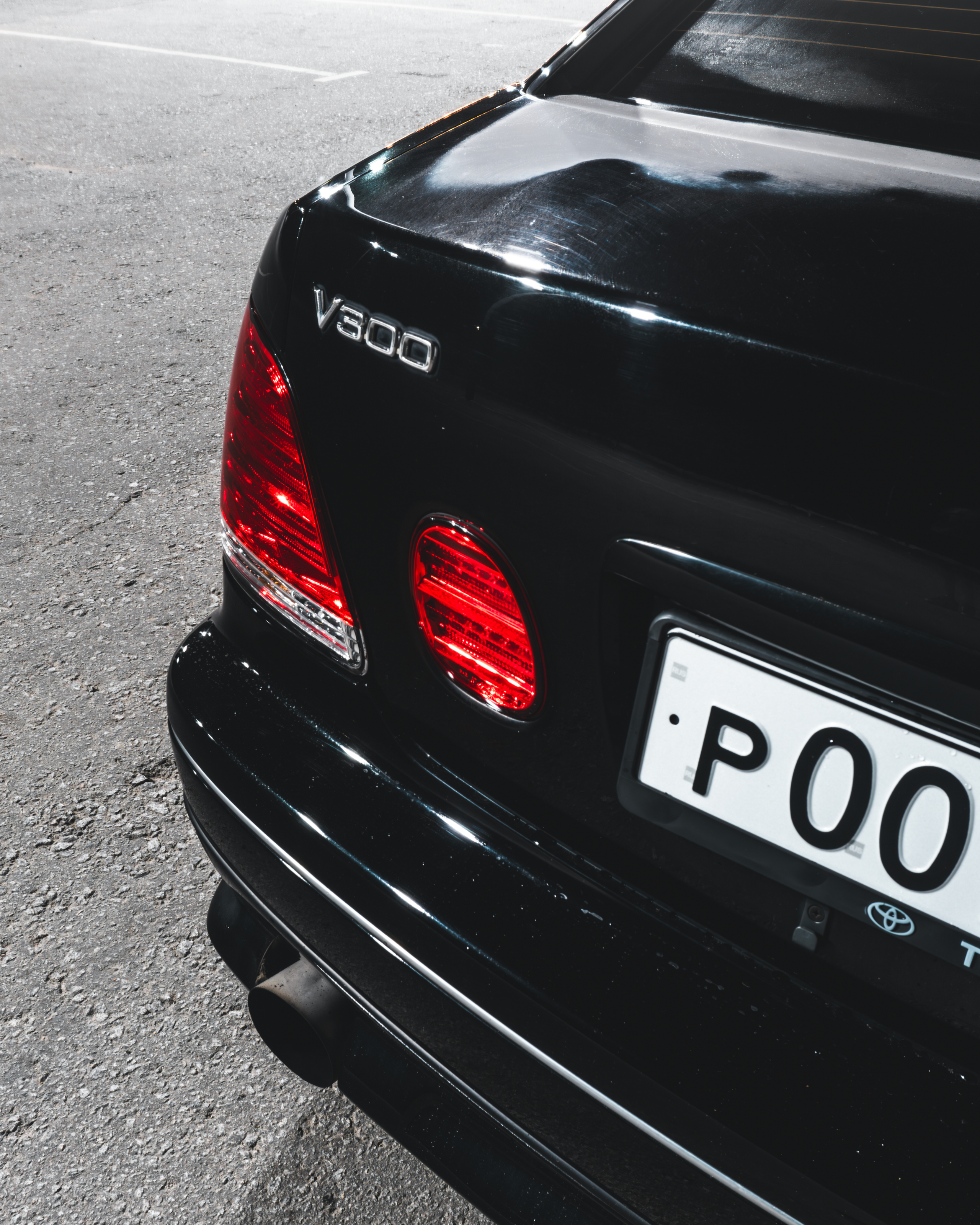 Toyota Aristo: в огнях Хабаровска