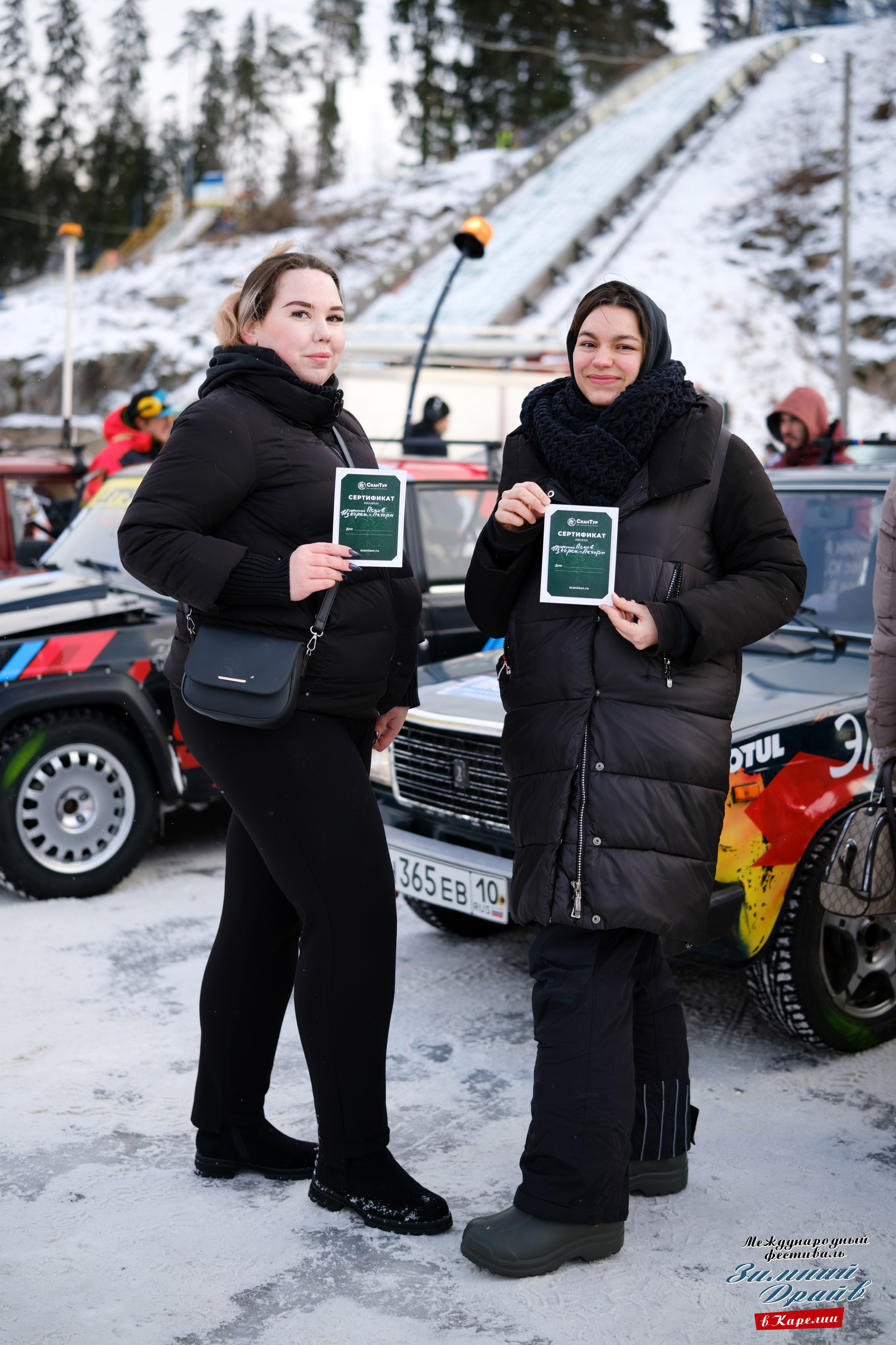 «Зимний Драйв в Карелии» Авто Марафон-гигант «25 часов на льду» Илона Накутис, Николай Грязин, джимхана, фотограф Антон Медведев, icoguar, Сортавала, Карелия