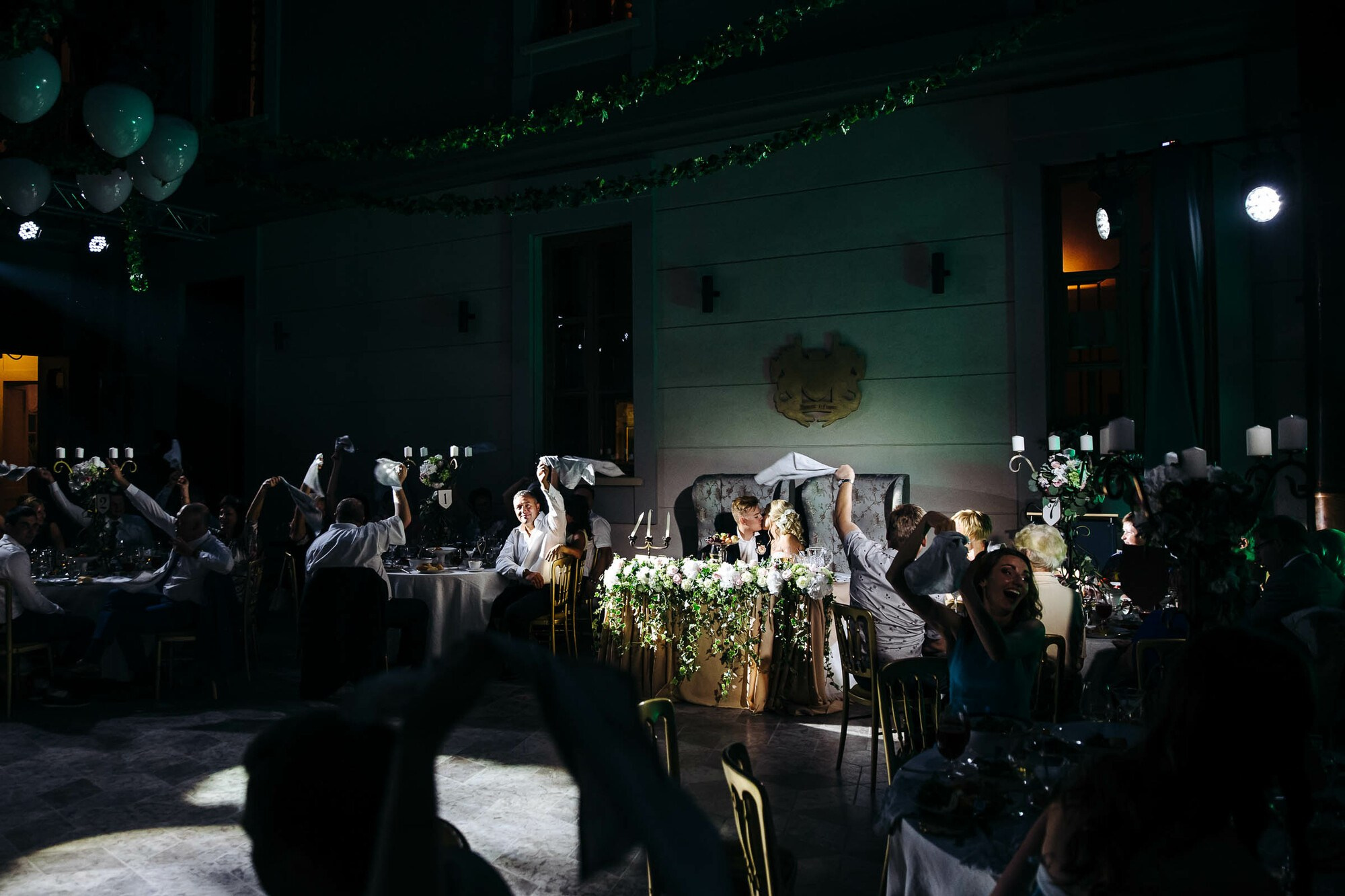 Стильная свадьба в крепости БИП. Свадебный фотограф в Санкт-Петербурге и Москве Андрей Нестеров