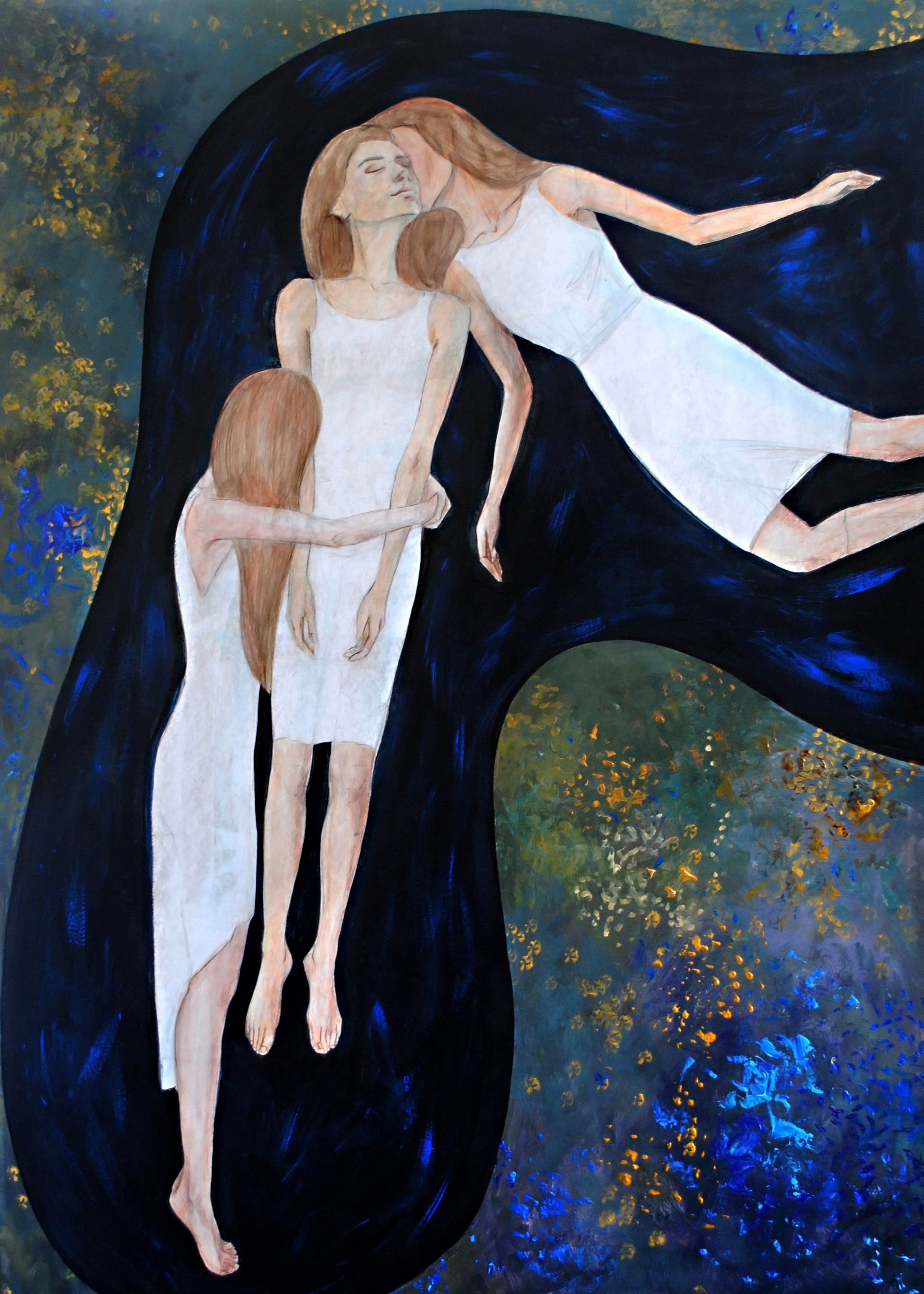 Картон, акрил 70x100