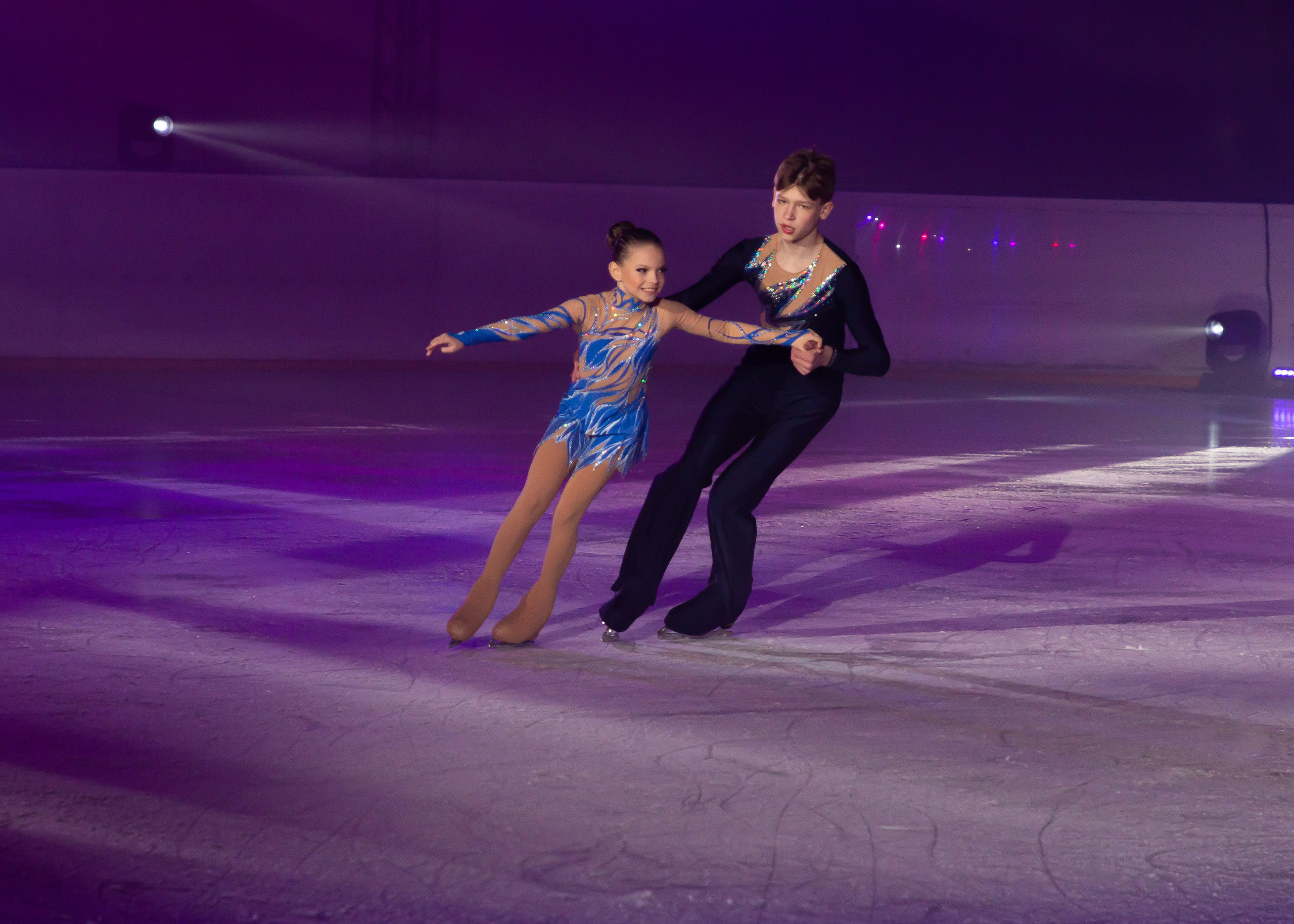 Отчетный концерт. Театр на льду АЛЕКО. Репортажный фотограф в Москве