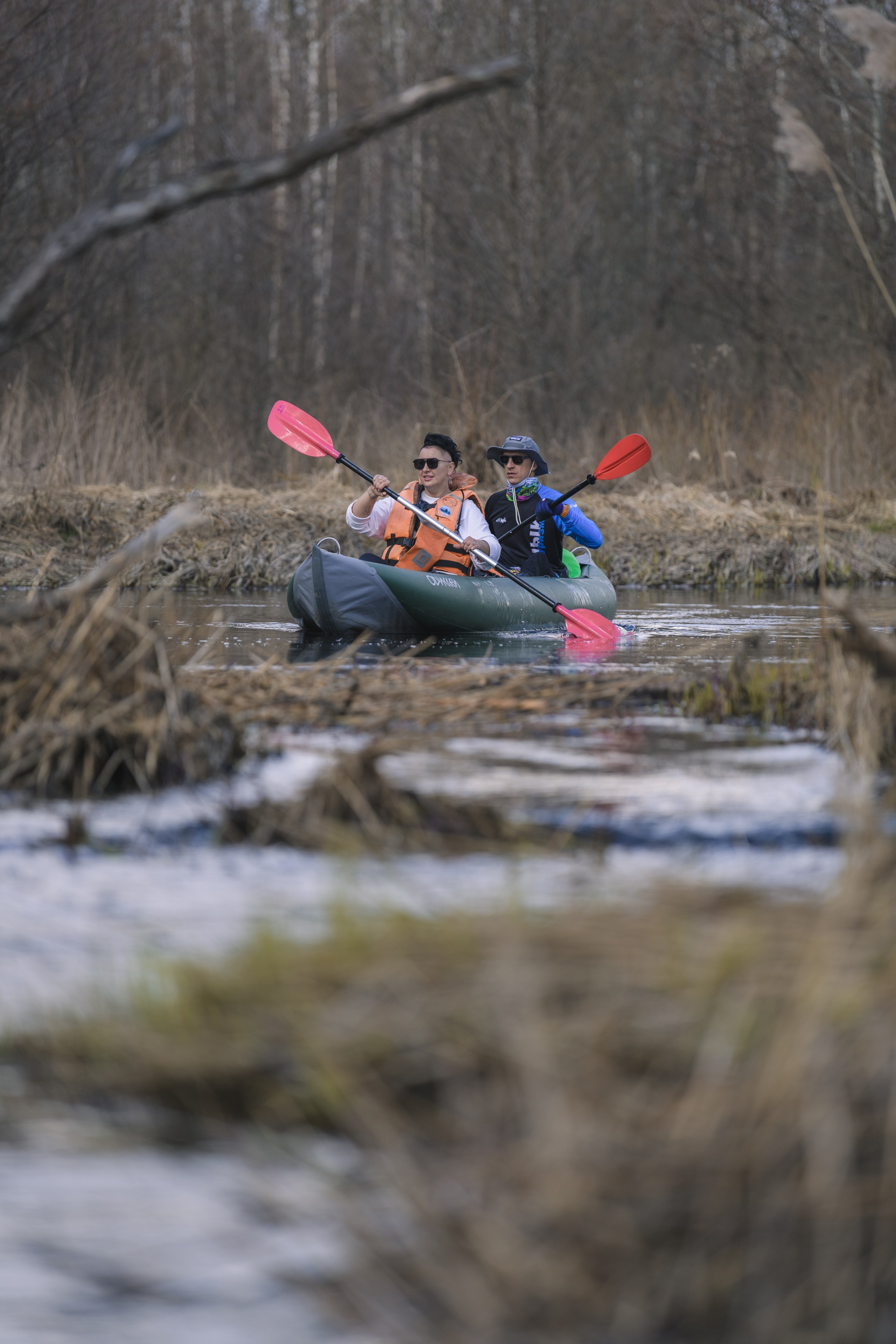 Сплав по реке Ипа 28 марта 2026 года. Репортажный фотограф Владимир Беляй