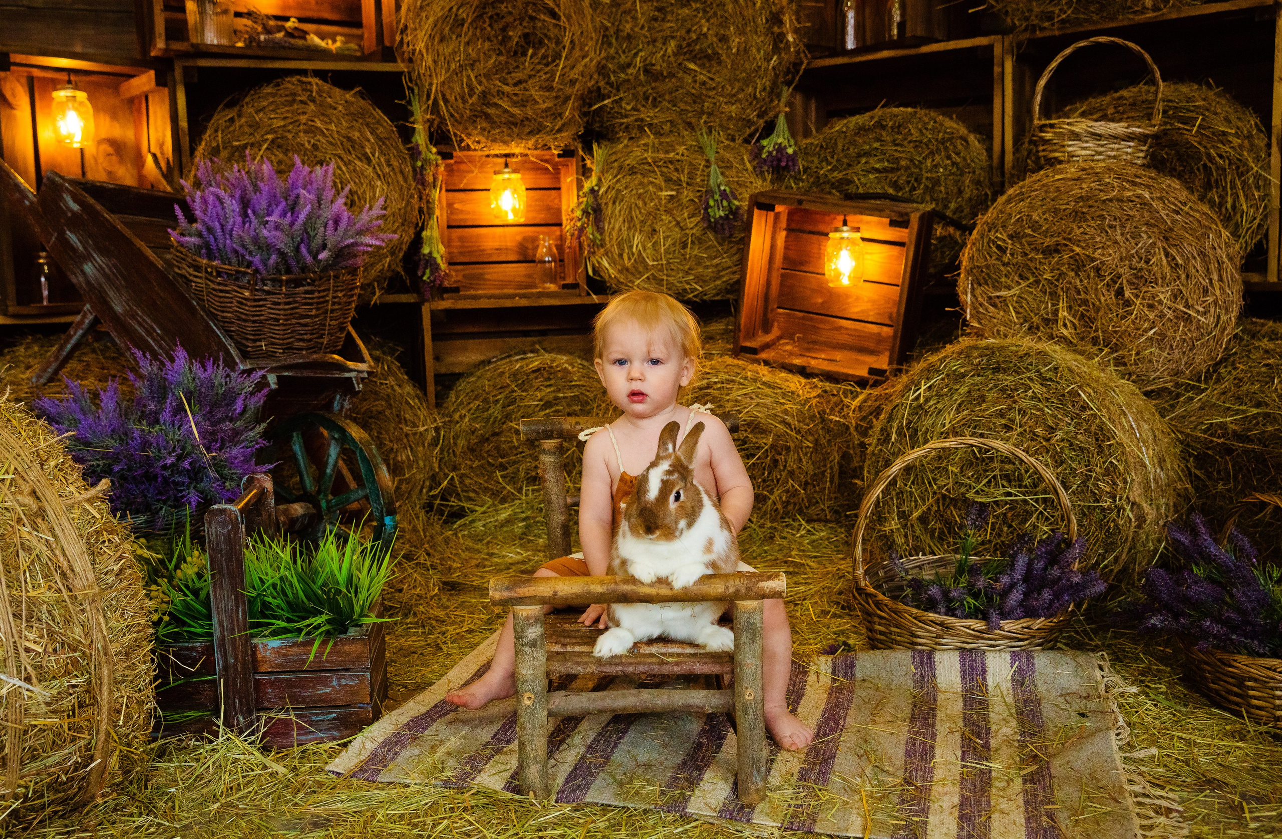 Фотосессия малышей до года