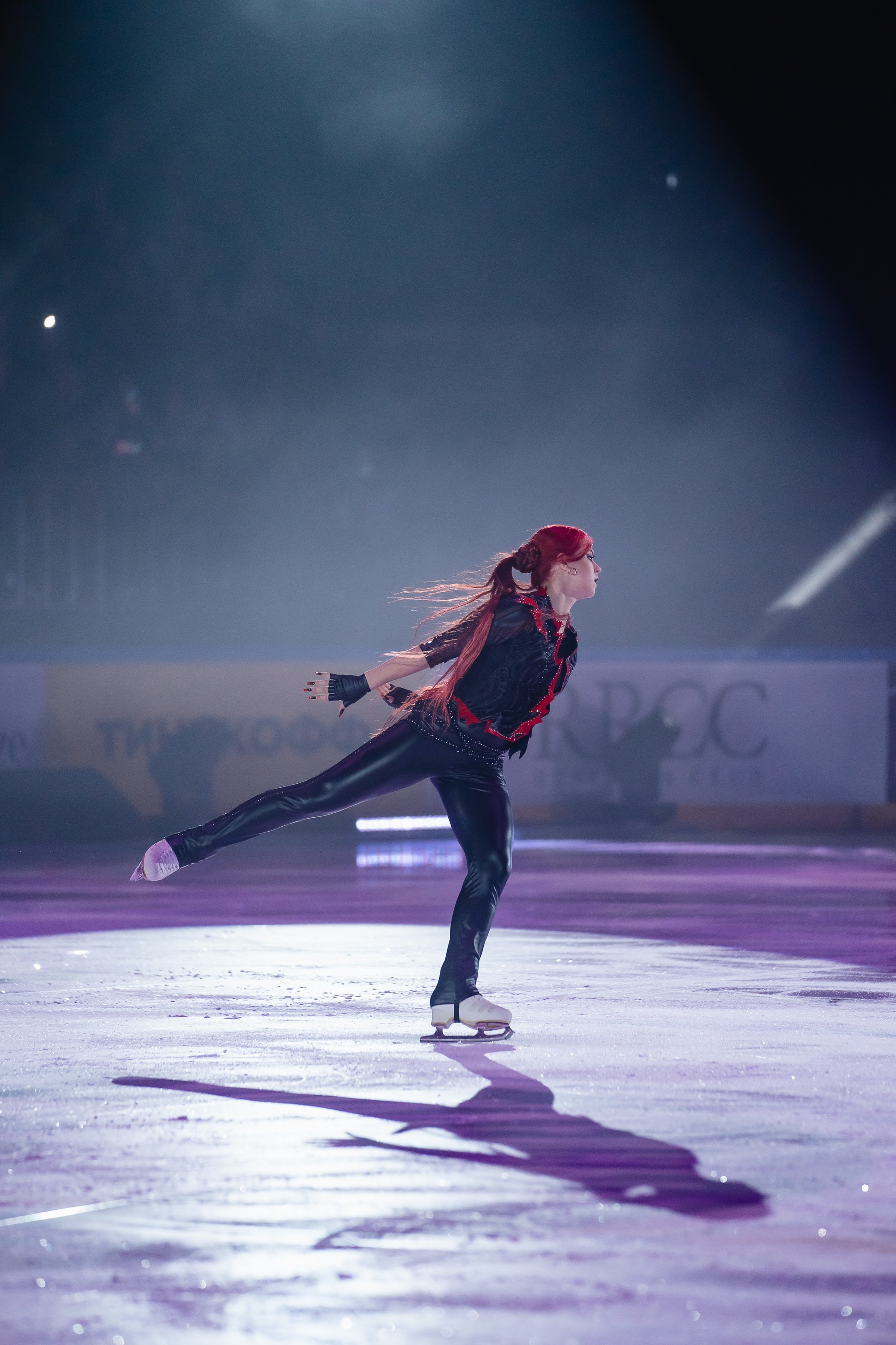 Шоу «Чемпионы на льду» в Новосибирске. Воробьева Ксения — Спортивный и танцевальный фотограф Новосибирск