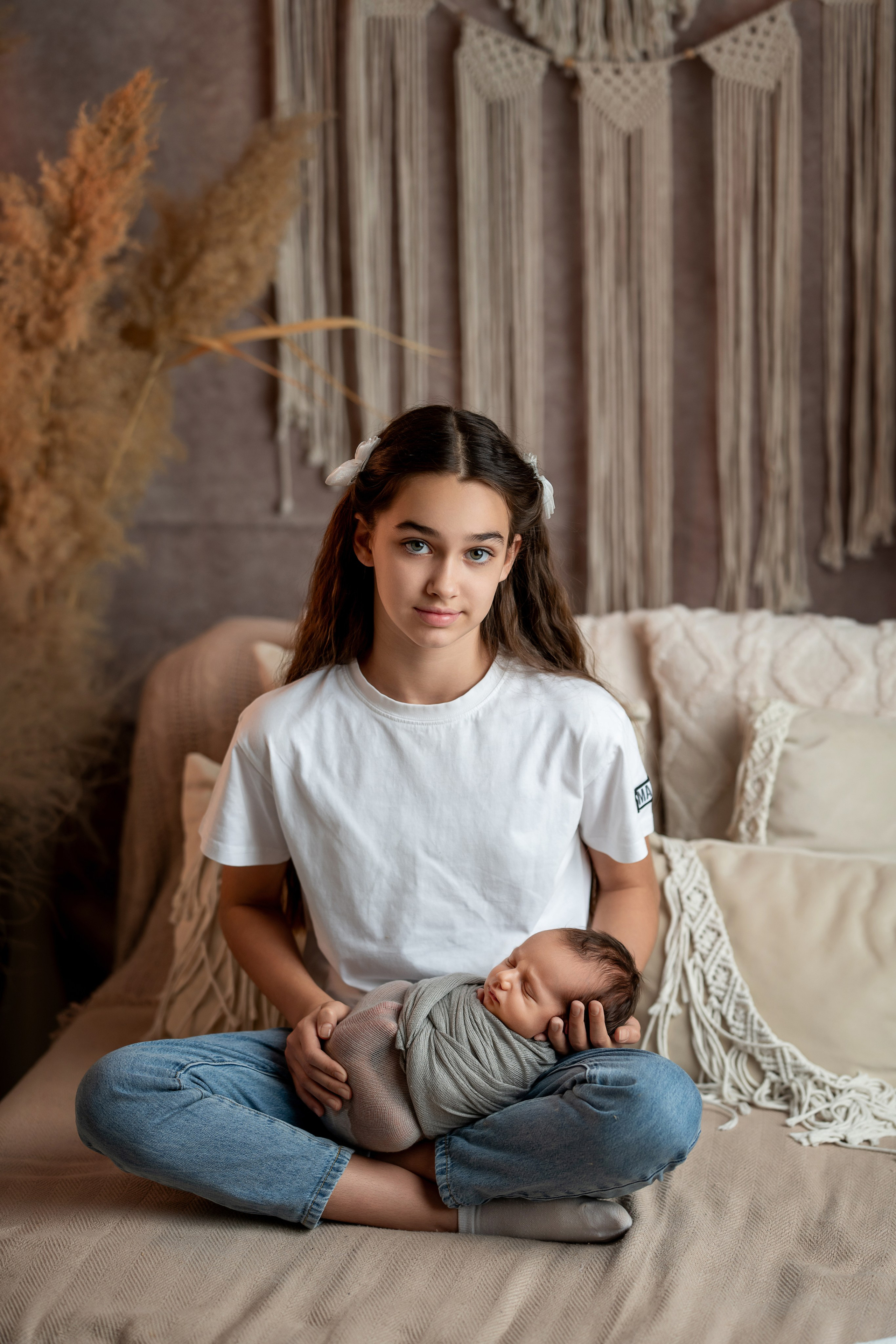 NEWBORN семейный пакет. Творческая команда Ульяшевы, свадебная и семейная фотография. Кахахста