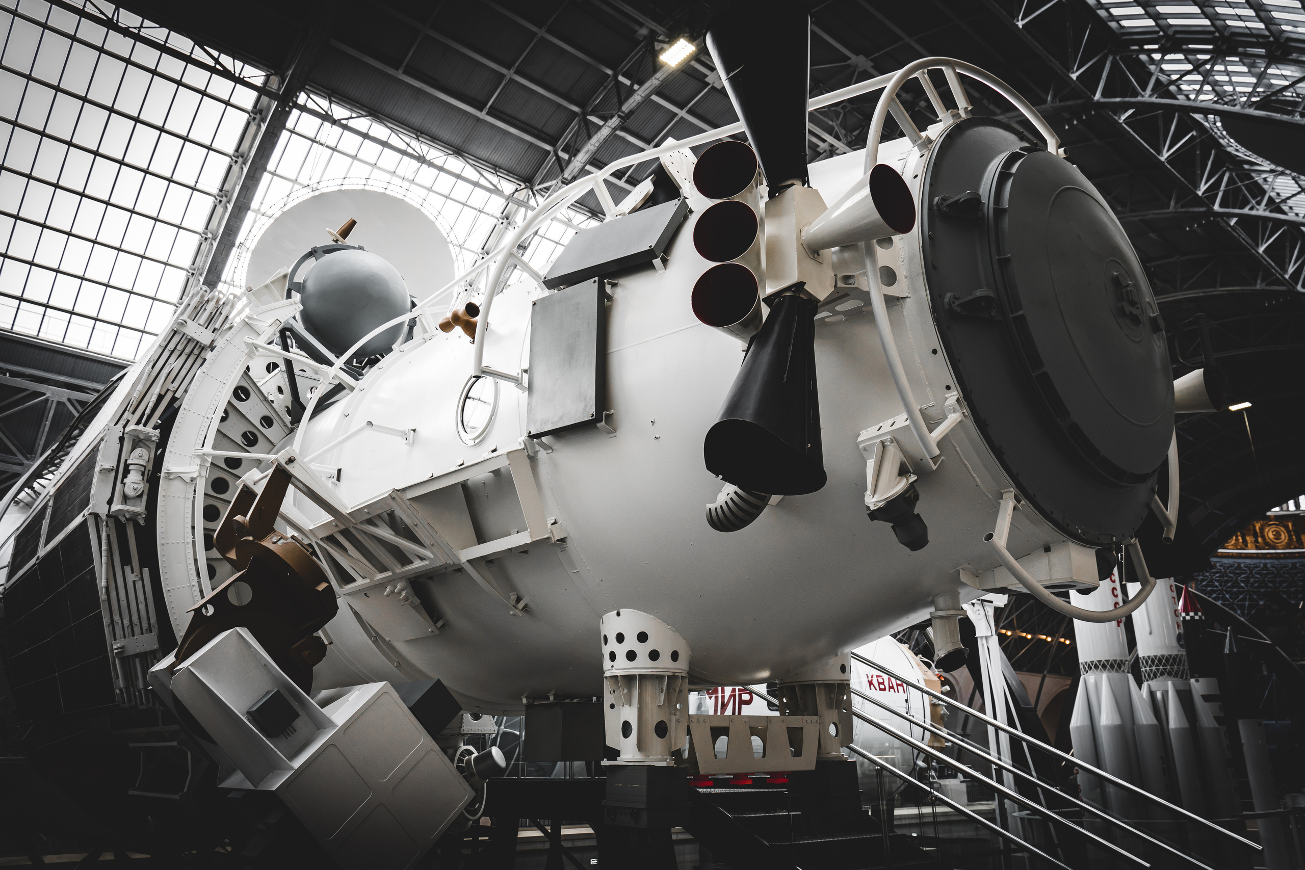 Модуль "Квант-3" в павильоне "Космос" на ВДНХ